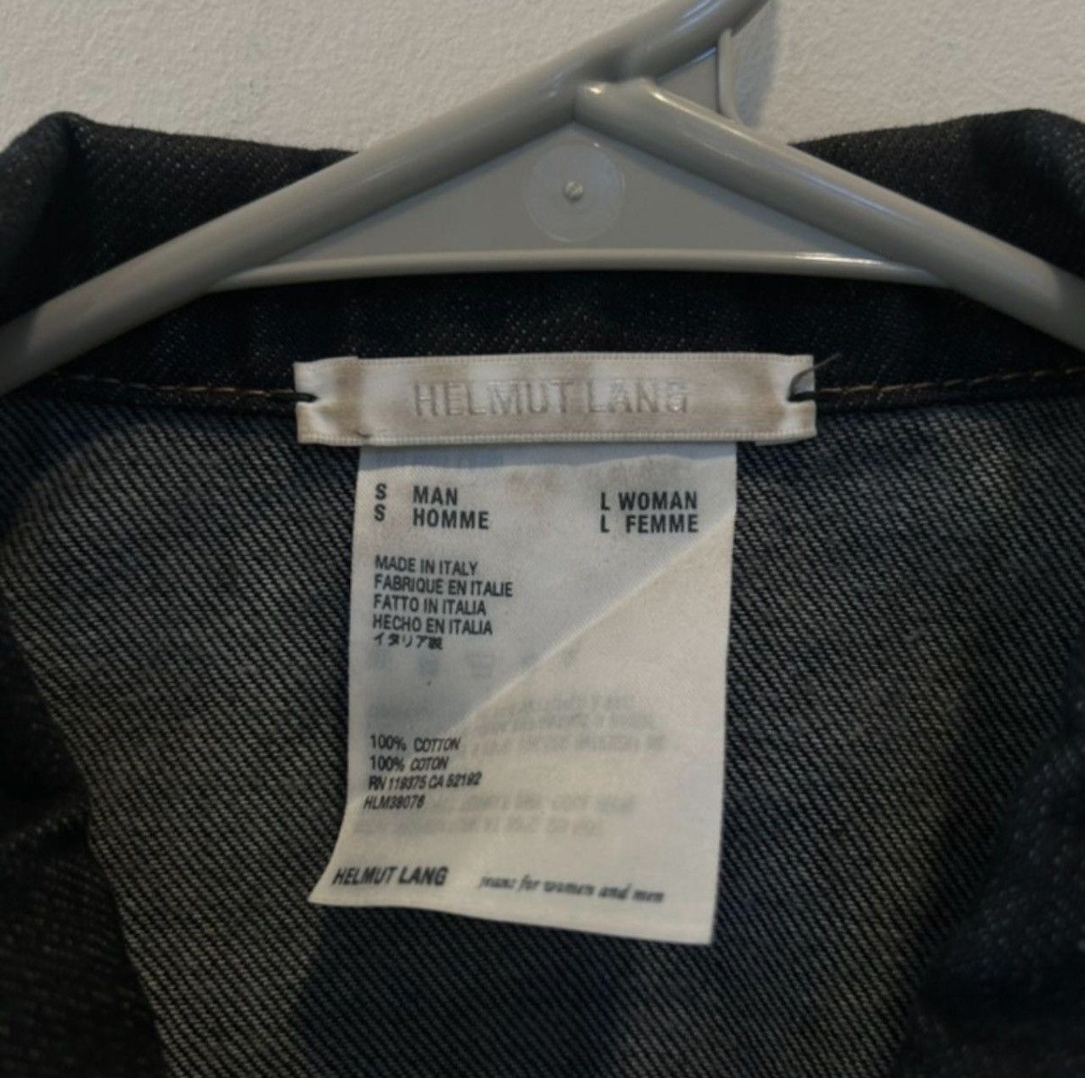 Helmut Lang Helmut Lang Denim Jacket Size US S / EU 44-46 / 1 - 2 Thumbnail