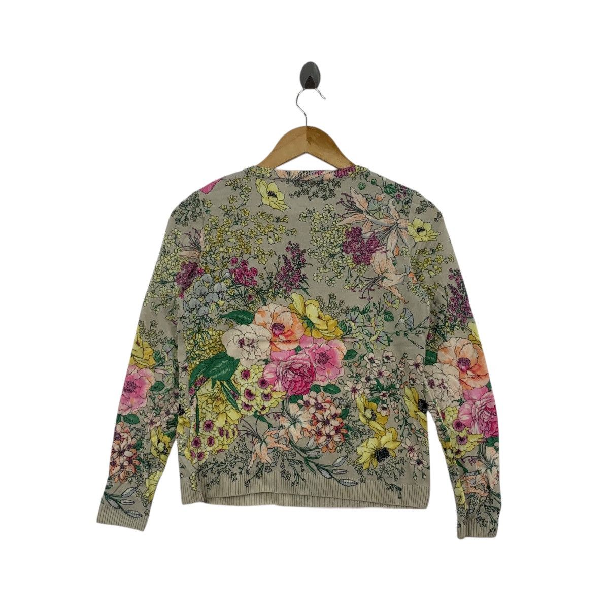 Other MADAM JOCONDE JAPAN Floral Flower Over Print Tee Shirt Top Size XS / US 0-2 / IT 36-38 - 5 Thumbnail