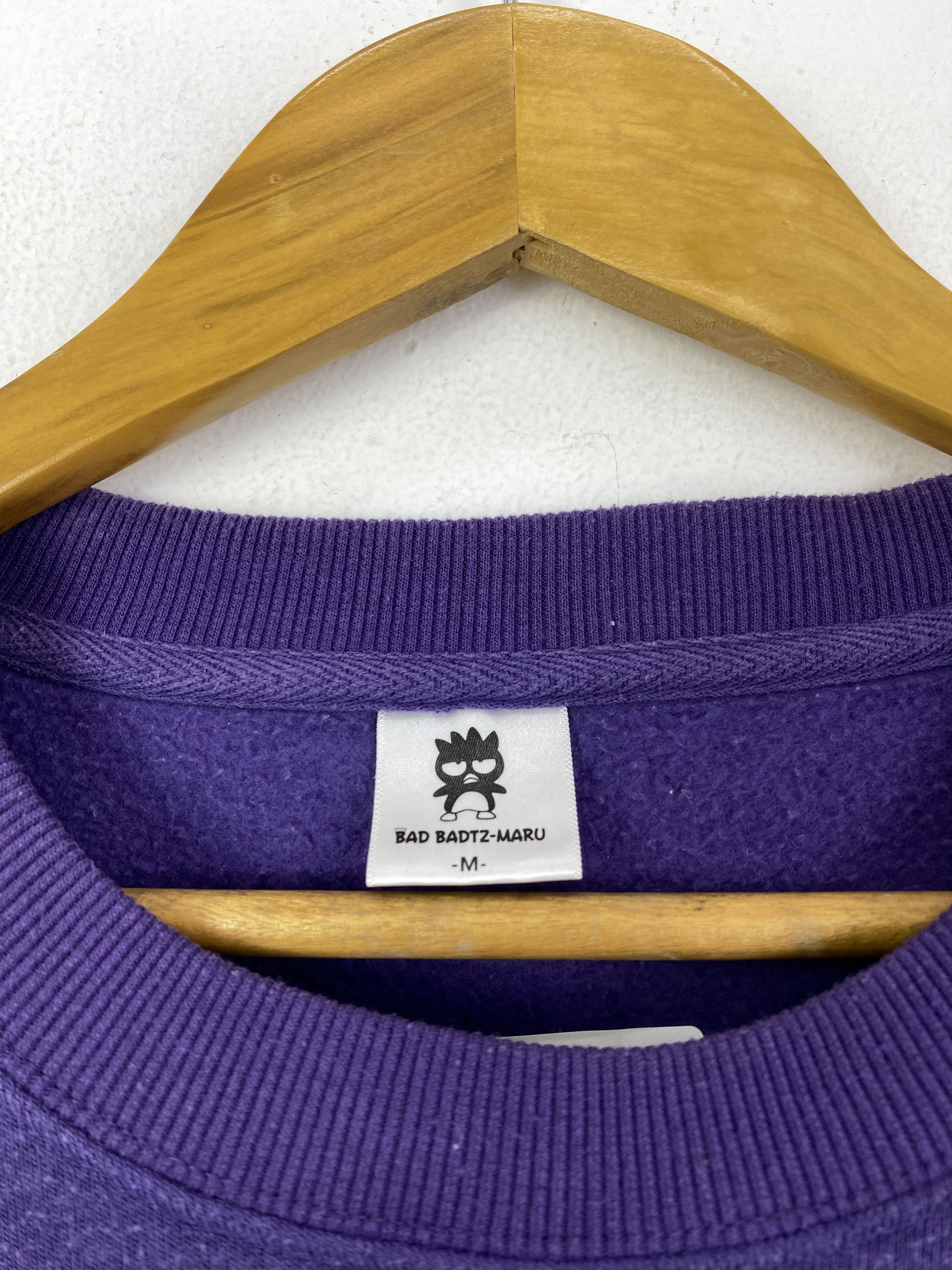 Japanese Brand Bad Badtz-Maru Central Logo Pullover Sweatshirt SH0138 Size US M / EU 48-50 / 2 - 7 Thumbnail