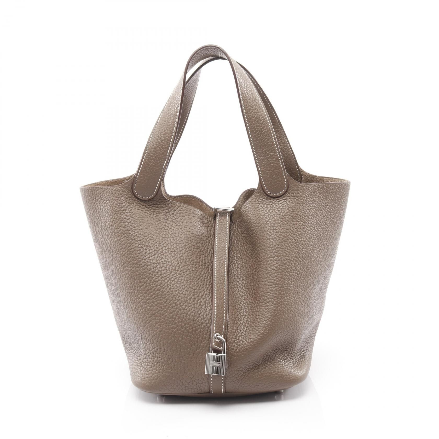 Hermes Hermes Hermes Picotin Lock MM Taurillon Clemence Handbag Leather Handbag R DUTY FREE for USA Size ONE SIZE - 1 Thumbnail