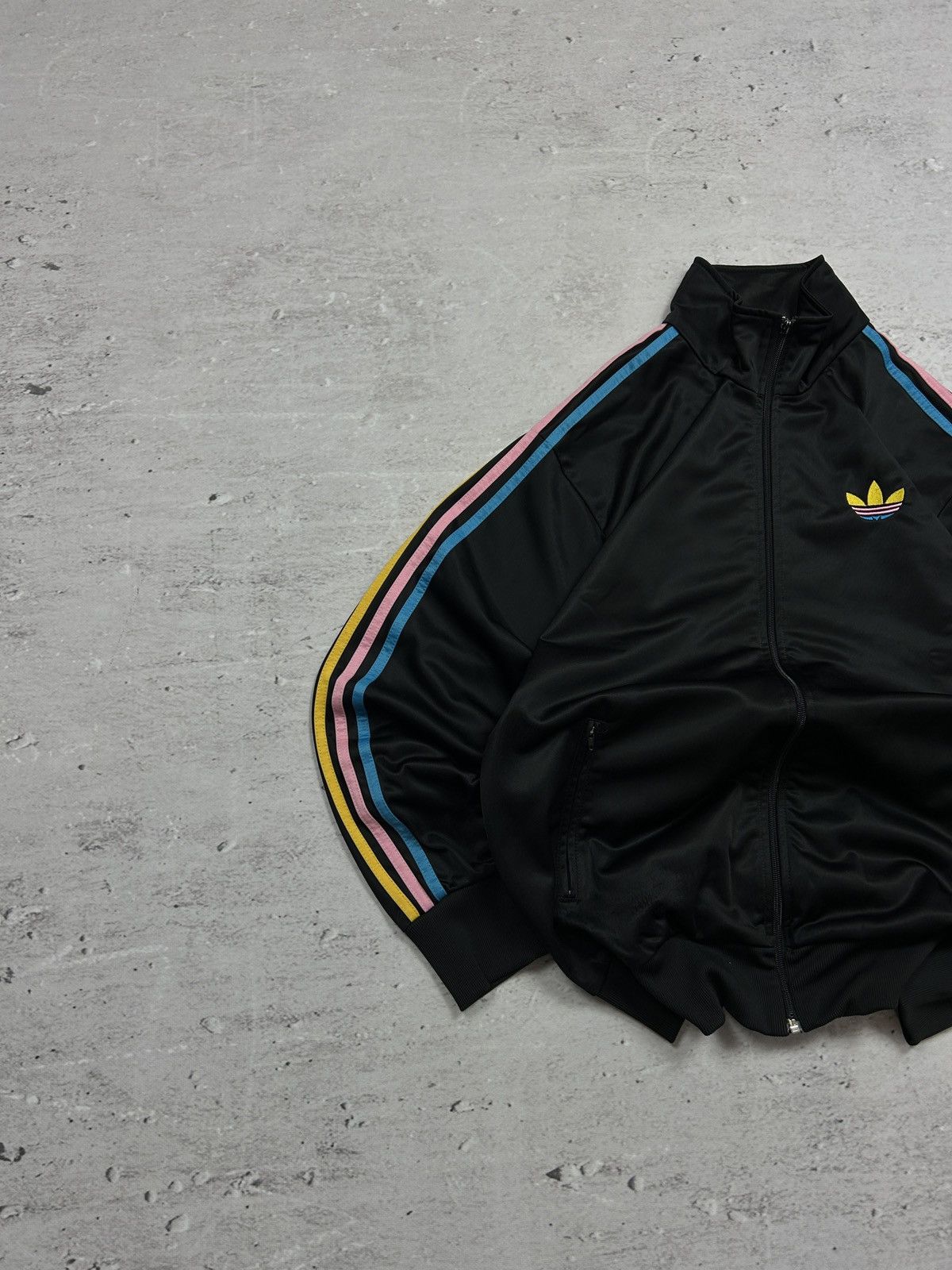 Adidas 💥Y2k Vintage Adidas 3-Stripes Rasta Bob Marley Track Javket💥 Size US XL / EU 56 / 4 - 4 Thumbnail