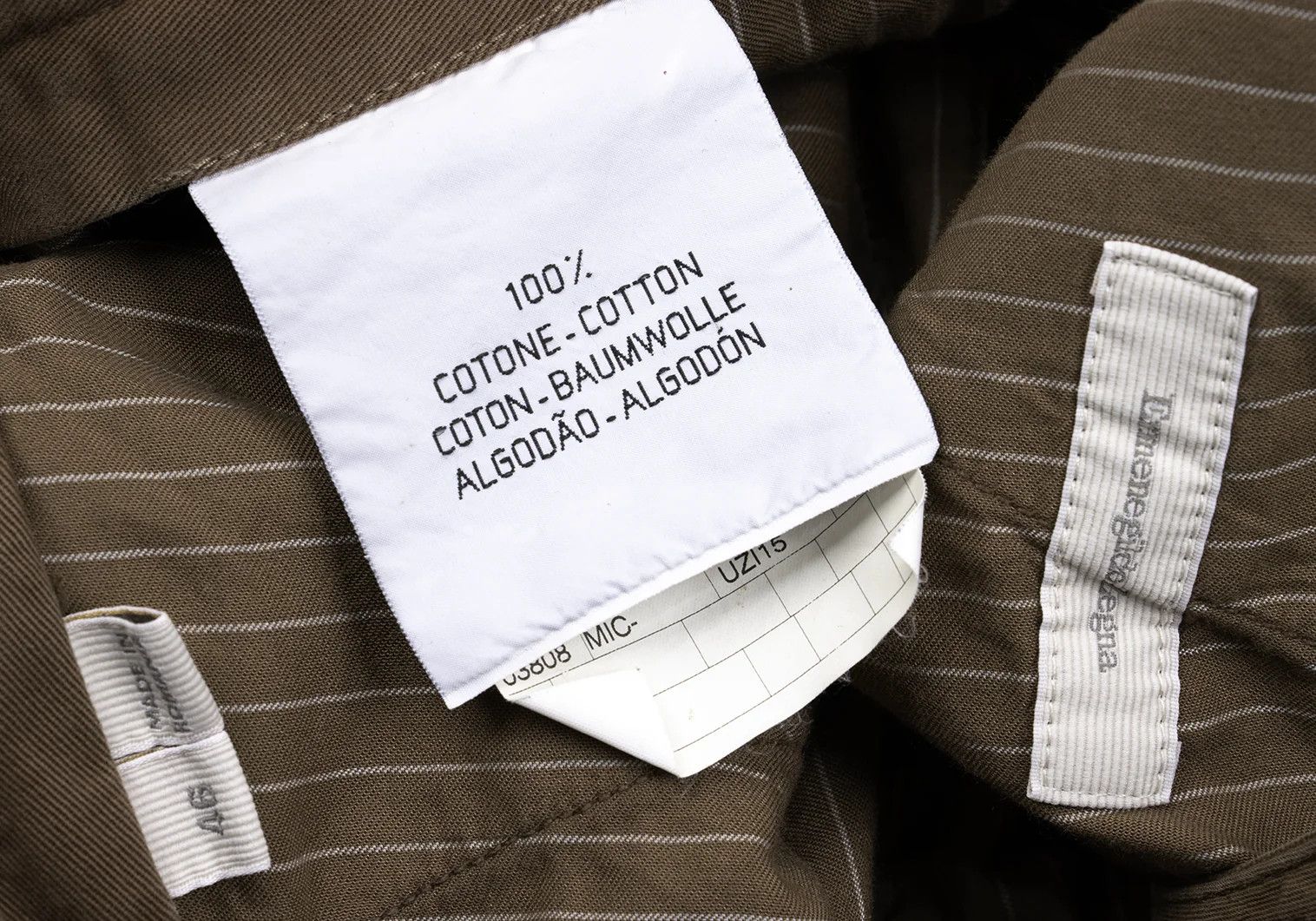 Dries Van Noten Cotton Straight Pants in Brown, Size 46 Size US 30 / EU 46 - 17 Thumbnail