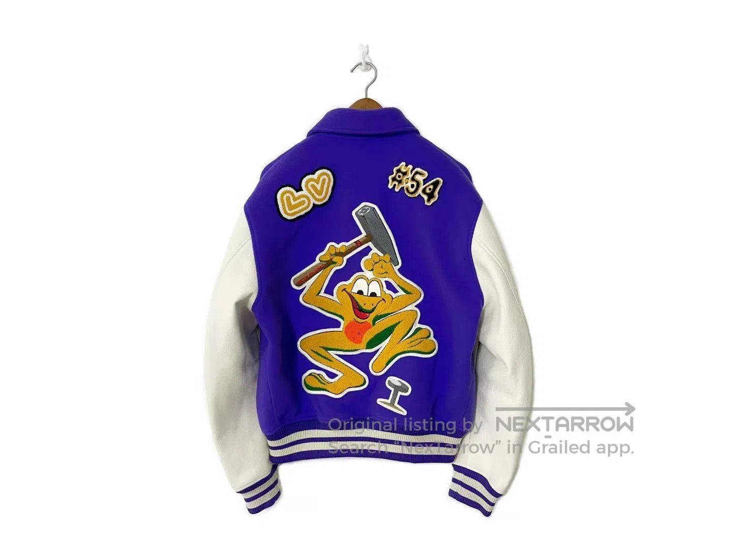 Louis Vuitton Louis Vuitton LV Cartoon Leather Sleeve Baseball Jacket. Size US XL / EU 56 / 4 - 2 Thumbnail