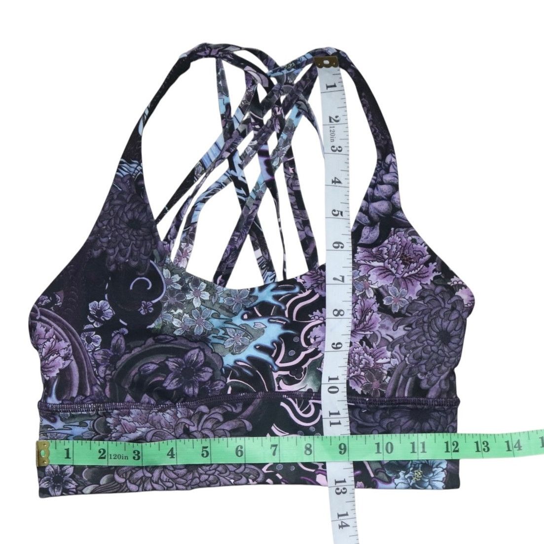 Lululemon Lululemon Free To Be Moved Bra Memoir Multi Purple Size 6 Size M / US 6-8 / IT 42-44 - 3 Thumbnail