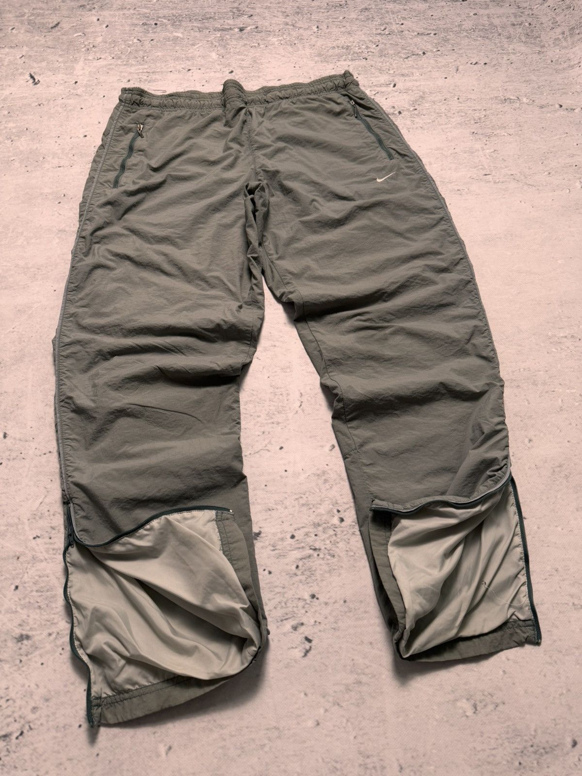 Nike × Vintage NIKE VINTAGE BASIC LOGO OVERSIZE BAGGY PANTS Size US 32 / EU 48 - 3 Thumbnail