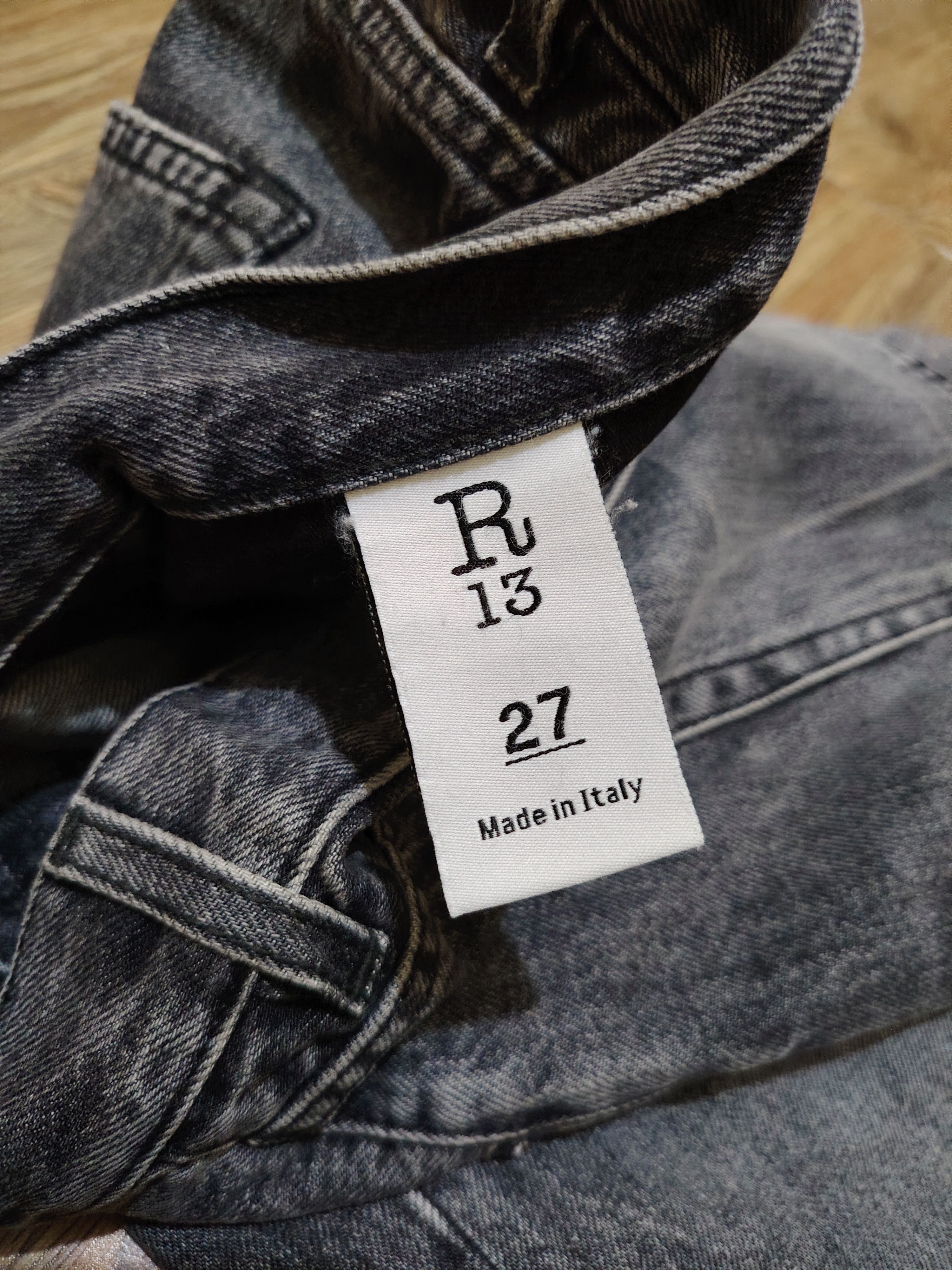 R13 R13 - Crossover Jeans - Leyton Black Size US 27 - 8 Thumbnail