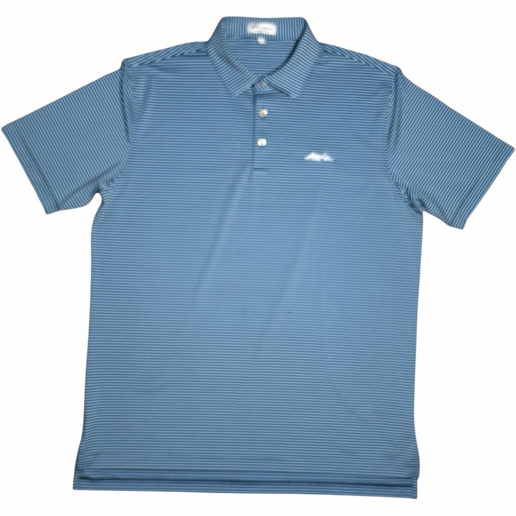 Peter Millar Peter Millar Summer Comfort Microstripe Polo Shirt Large blu Size US L / EU 52-54 / 3 - 3 Thumbnail