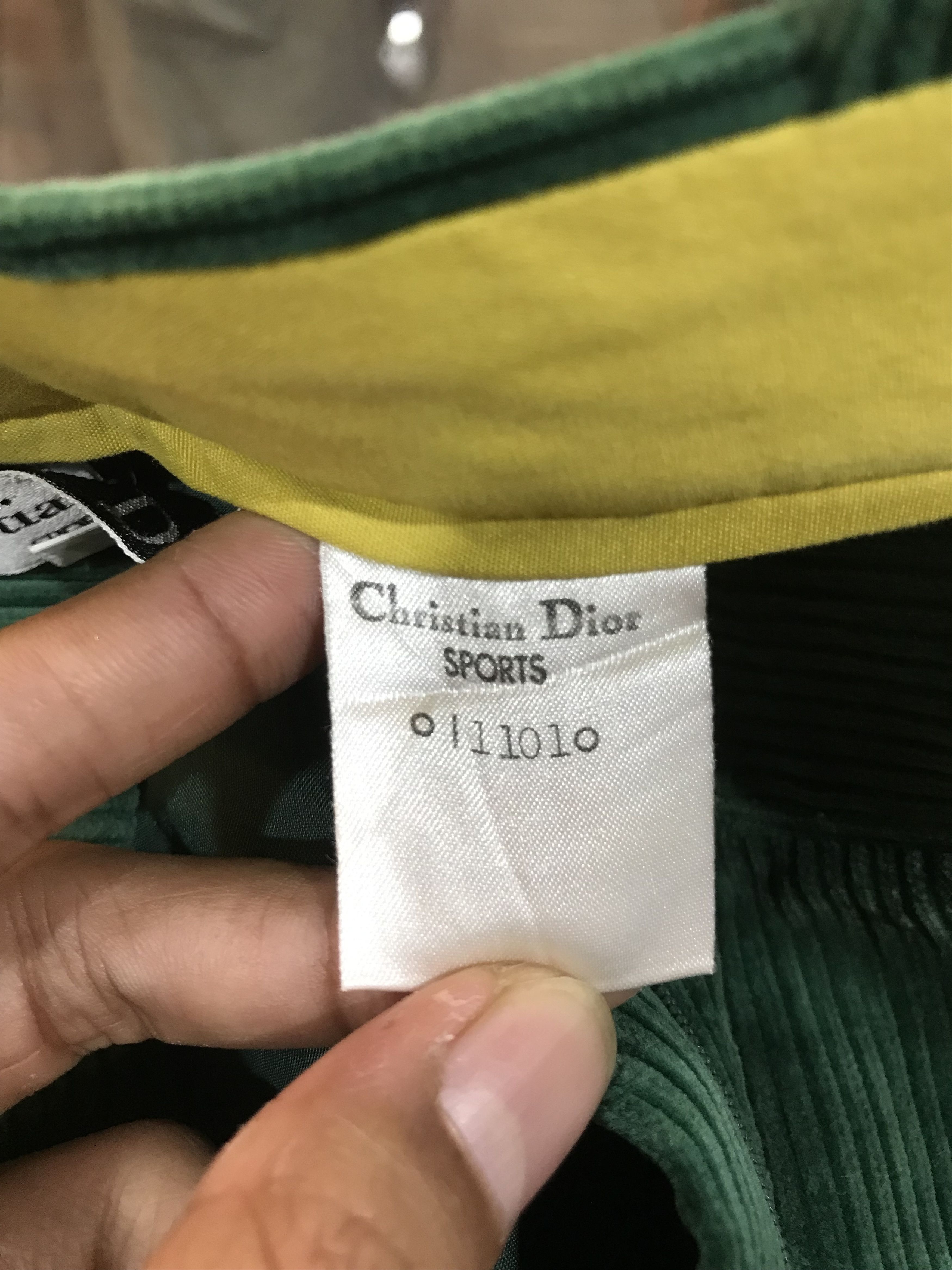 Christian Dior Monsieur Christian Dior Sports Green Suede Shorts Pants Size 25" / US 0 / IT 36 - 5 Thumbnail