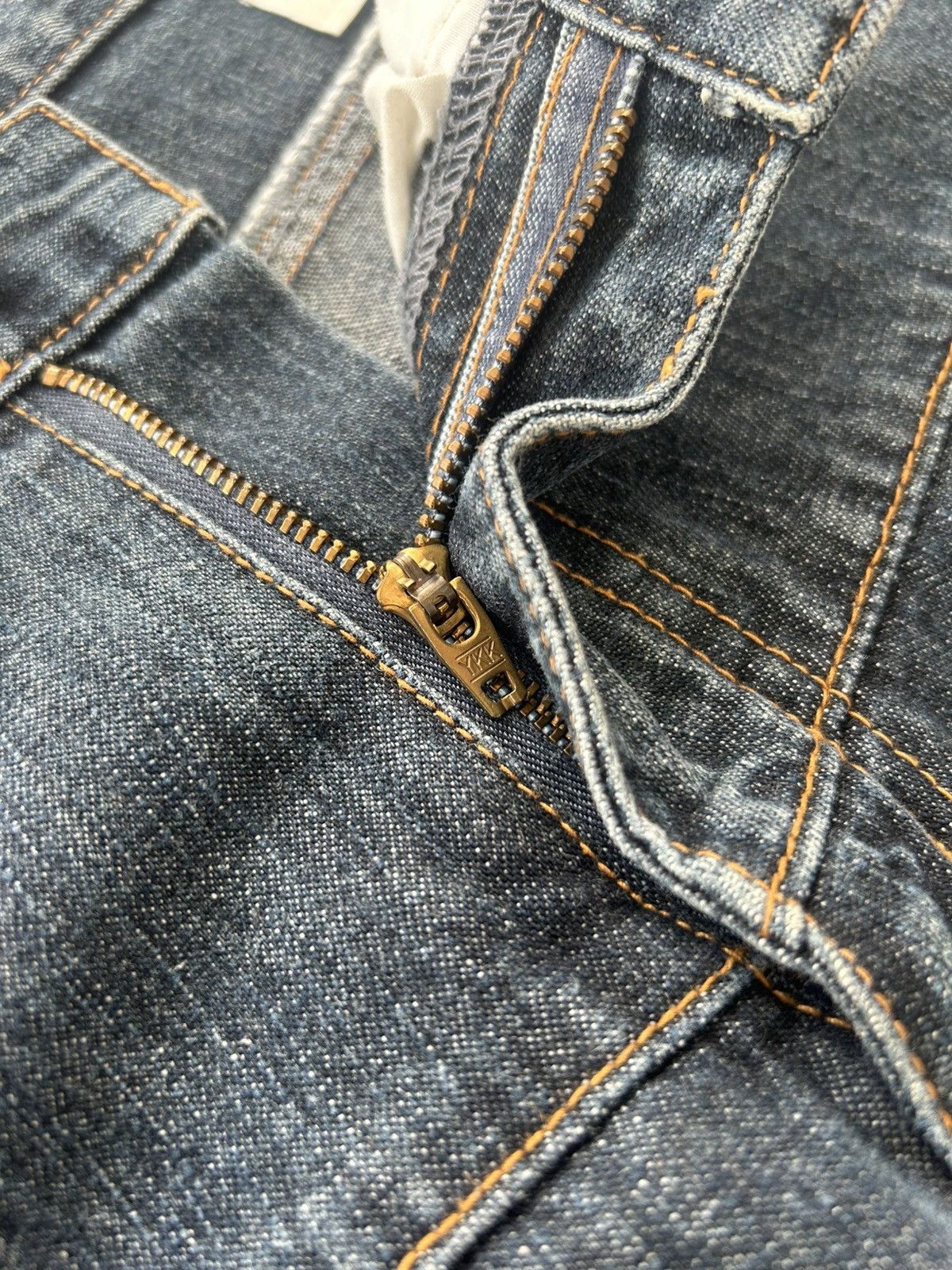Japanese Brand Japanese Denim Hadi Flared Pants Size 26" / US 2 / IT 38 - 6 Thumbnail