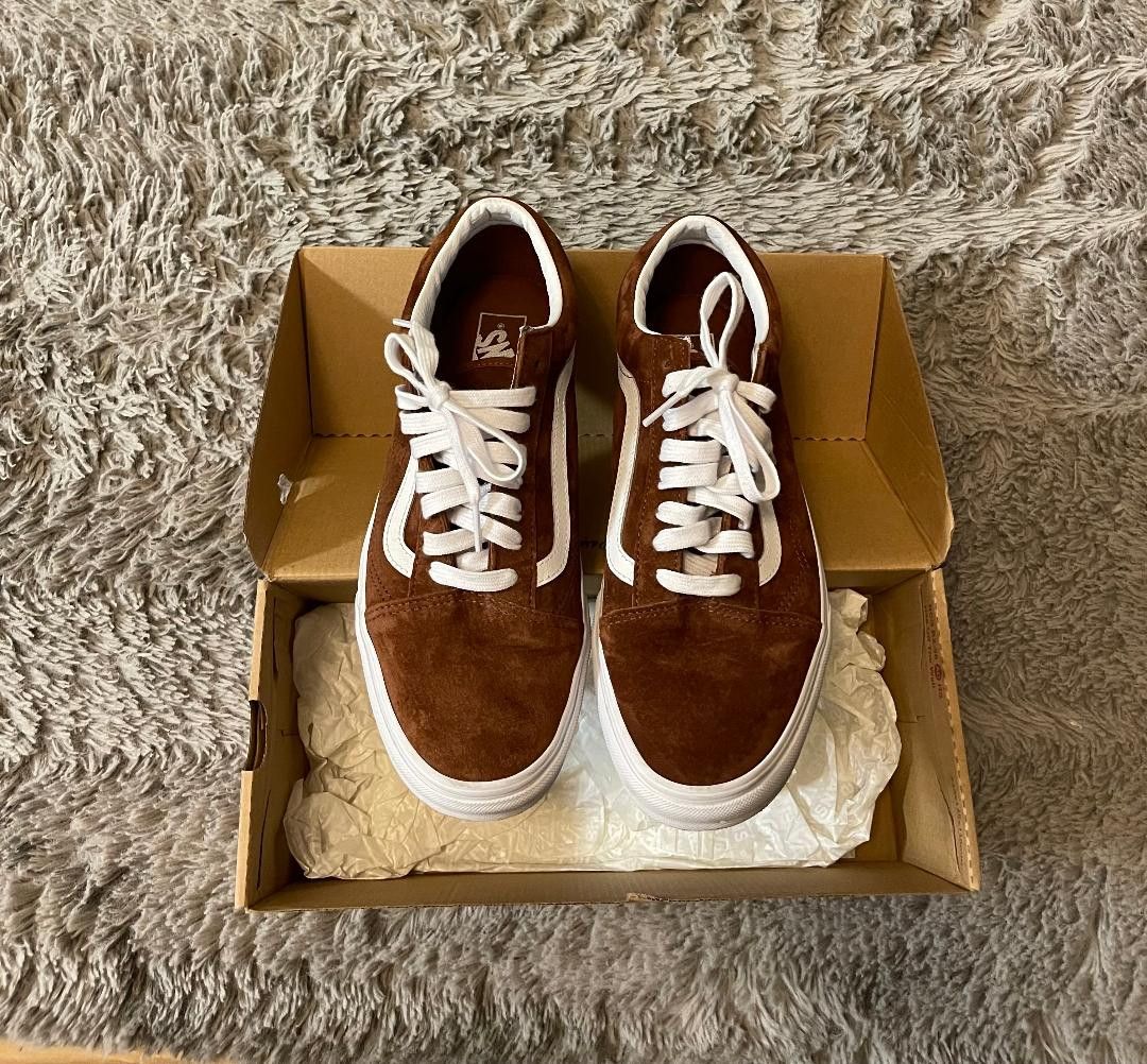 Vans Old Skool Pig Suede Shoe Toirtose Tortoise Shell Size US 10 / EU 43 - 3 Thumbnail