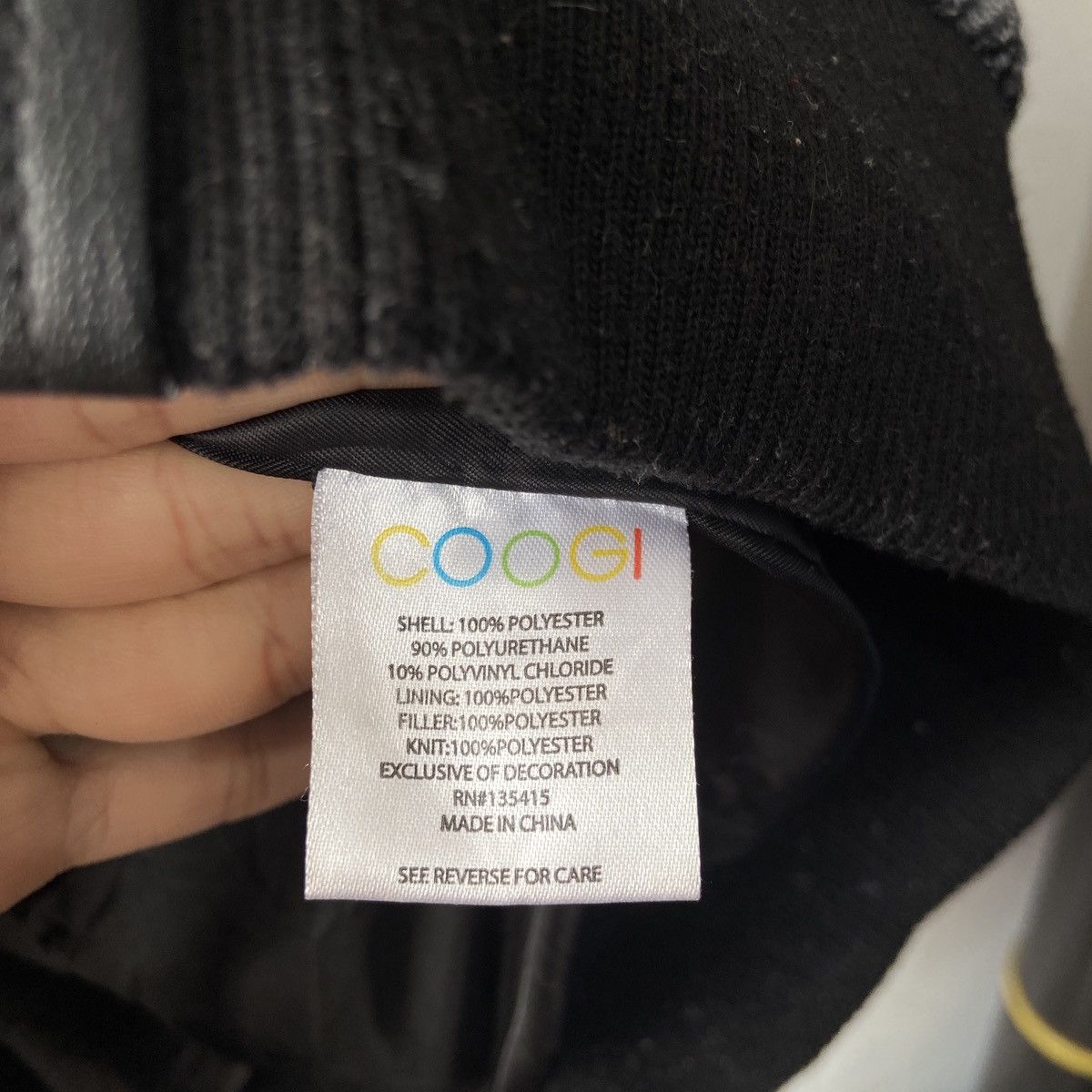 Coogi × Vintage Vintage Coogi Sweater Leather Jacket Size US XXL / EU 58 / 5 - 14 Thumbnail