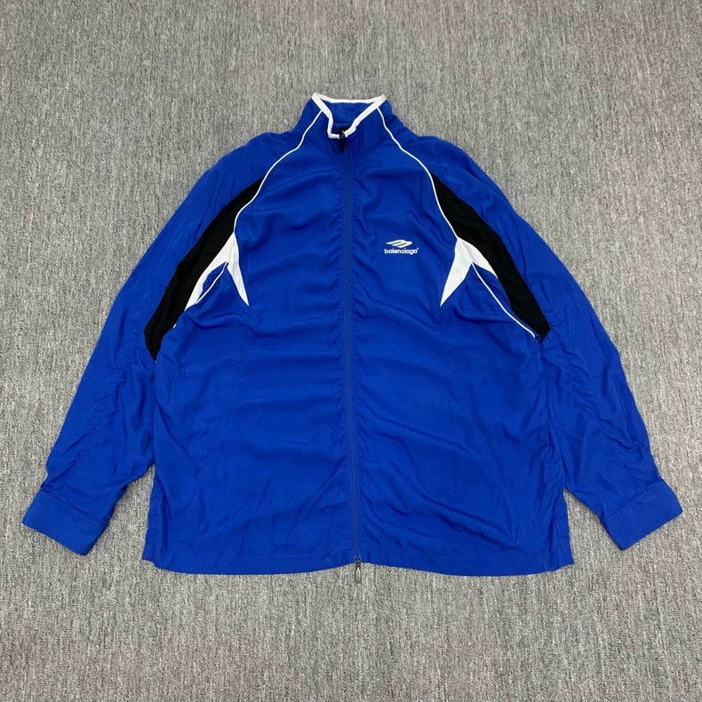 Balenciaga Blue windbreaker jacket