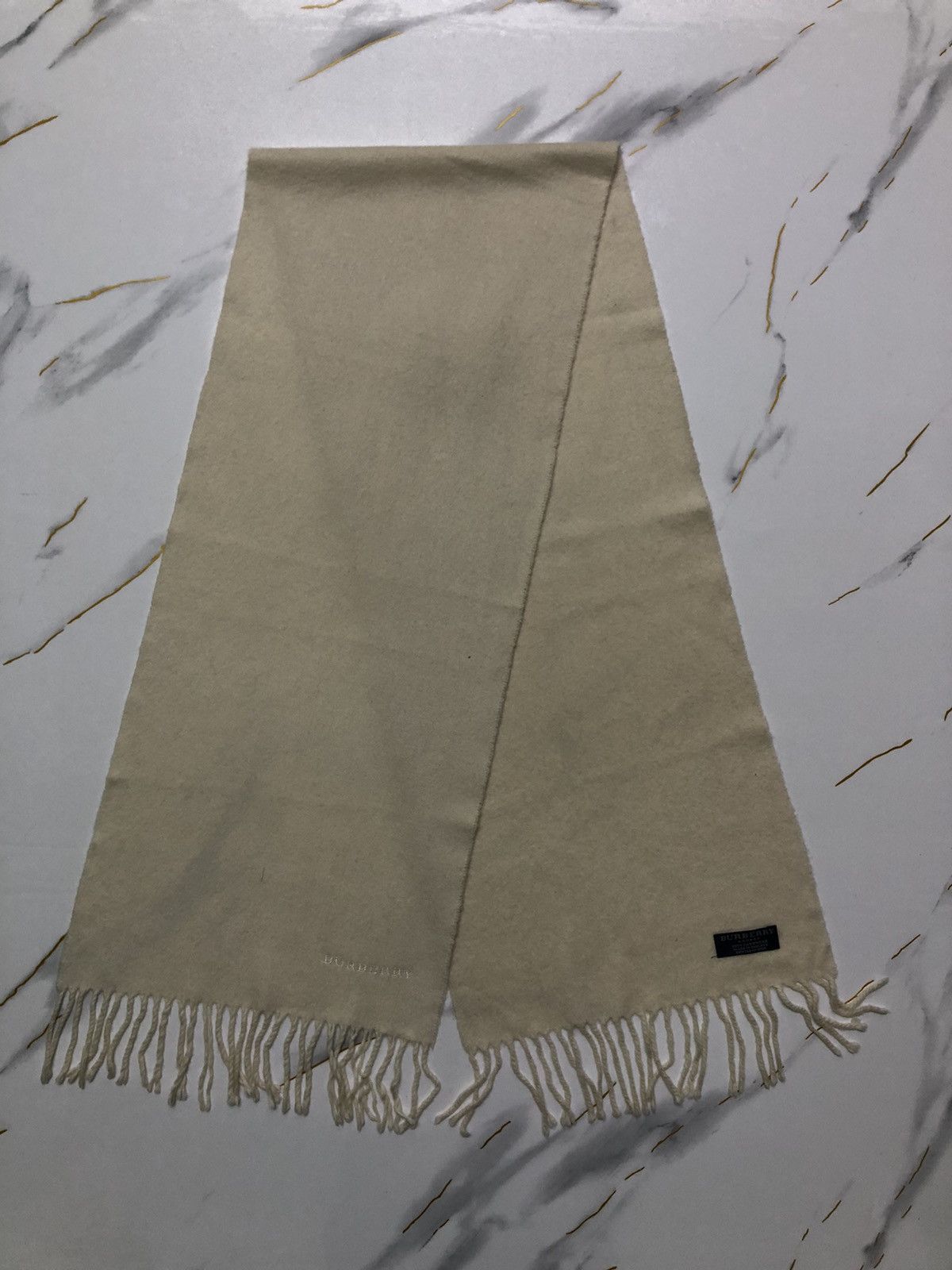 Burberry Vintage Burberry Muffler Scarf -(SC0015) Size ONE SIZE - 3 Thumbnail