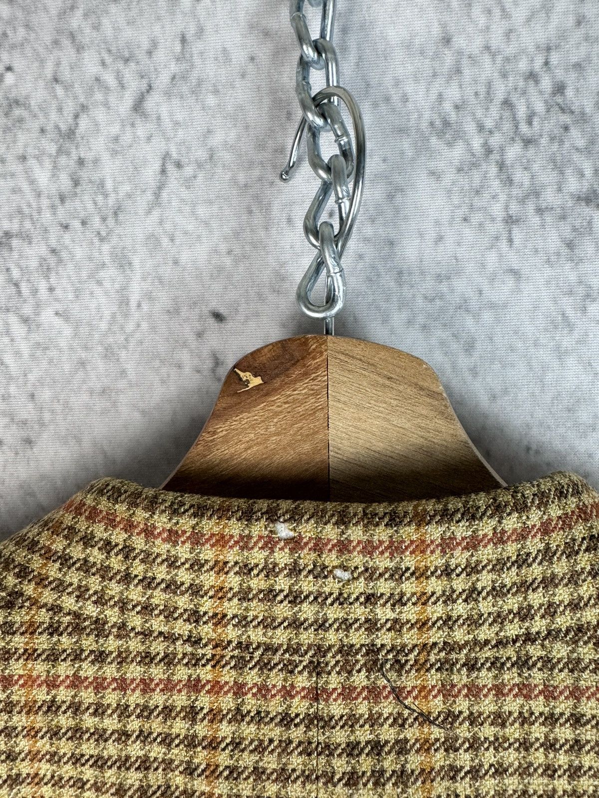 Burberry Burberrys vintage checked wool jacket Size US L / EU 52-54 / 3 - 6 Thumbnail