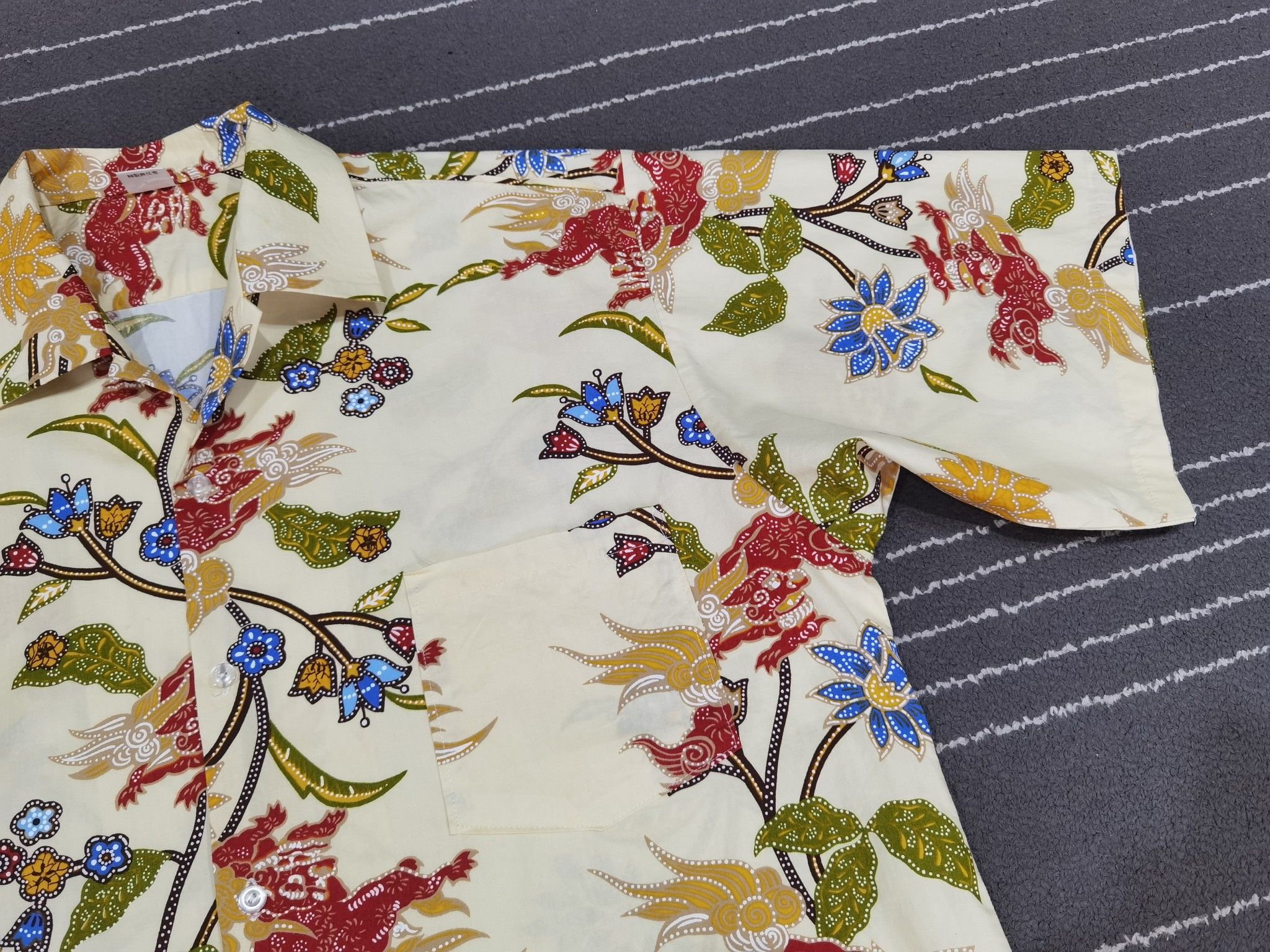 Japanese Brand Vintage batik Japanese dragon motif XL 1993 Size US XL / EU 56 / 4 - 2 Thumbnail