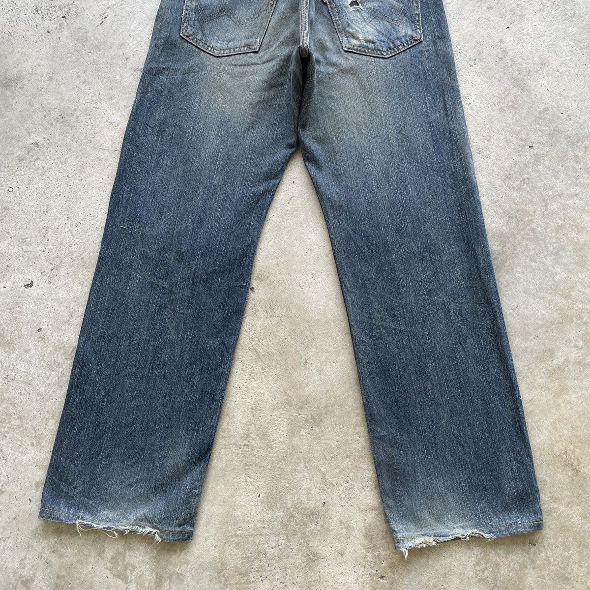 Edwin Vintage Edwin XV Rusty Jeans Distressed Baggy Denim Pants Size US 28 / EU 44 - 13 Thumbnail