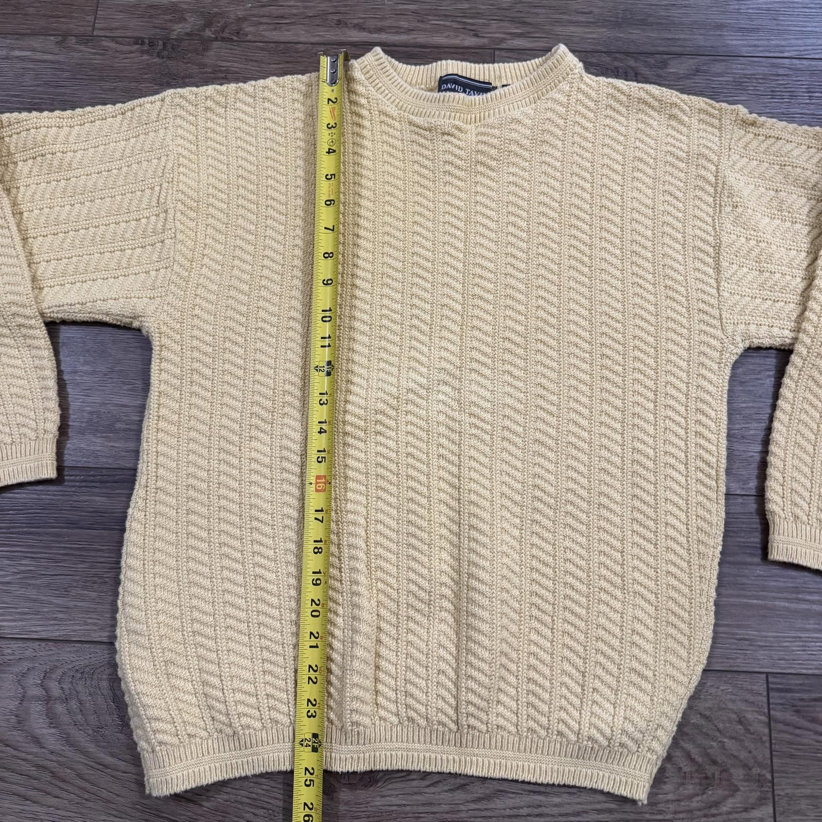 David Taylor Vintage 90s Knit Sweater David Taylor Size S Size US S / EU 44-46 / 1 - 6 Thumbnail