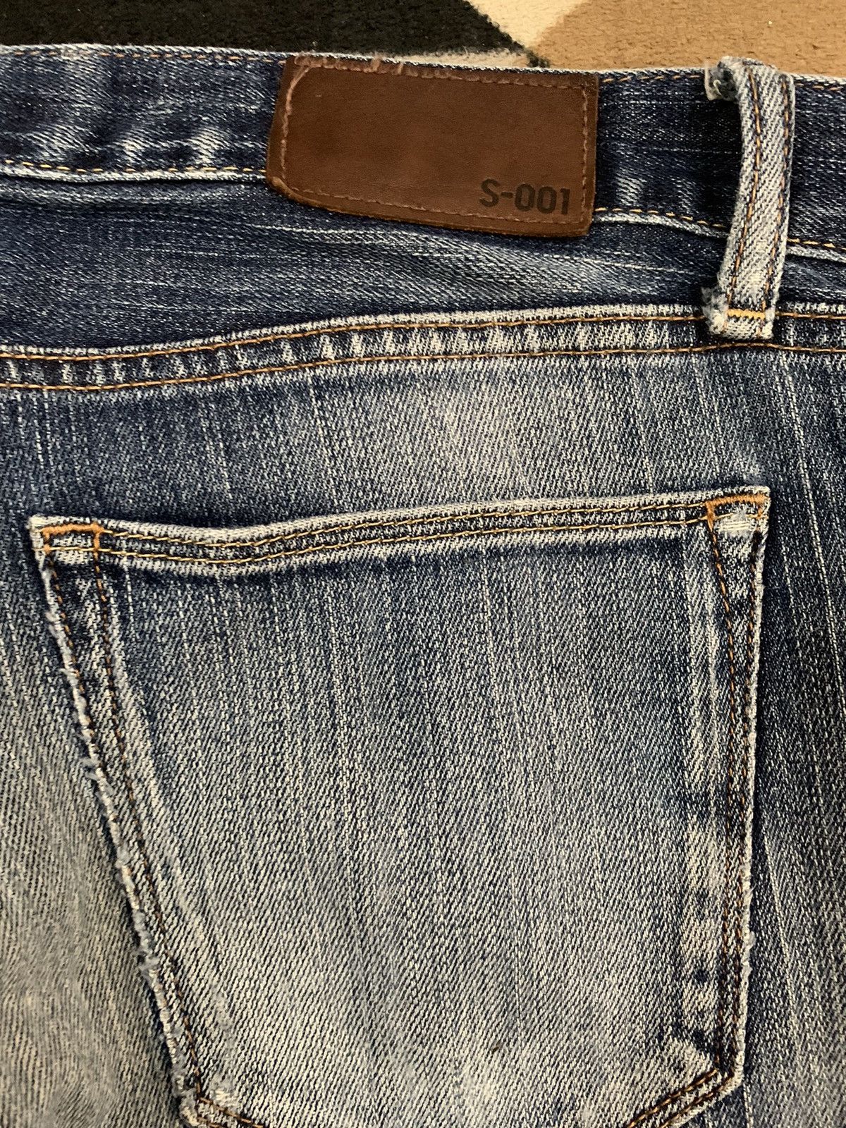 Undercover × Uniqlo Vintage Uniqlo S001 Straight Leg Distressed Grunge Jeans Size US 31 - 12 Thumbnail