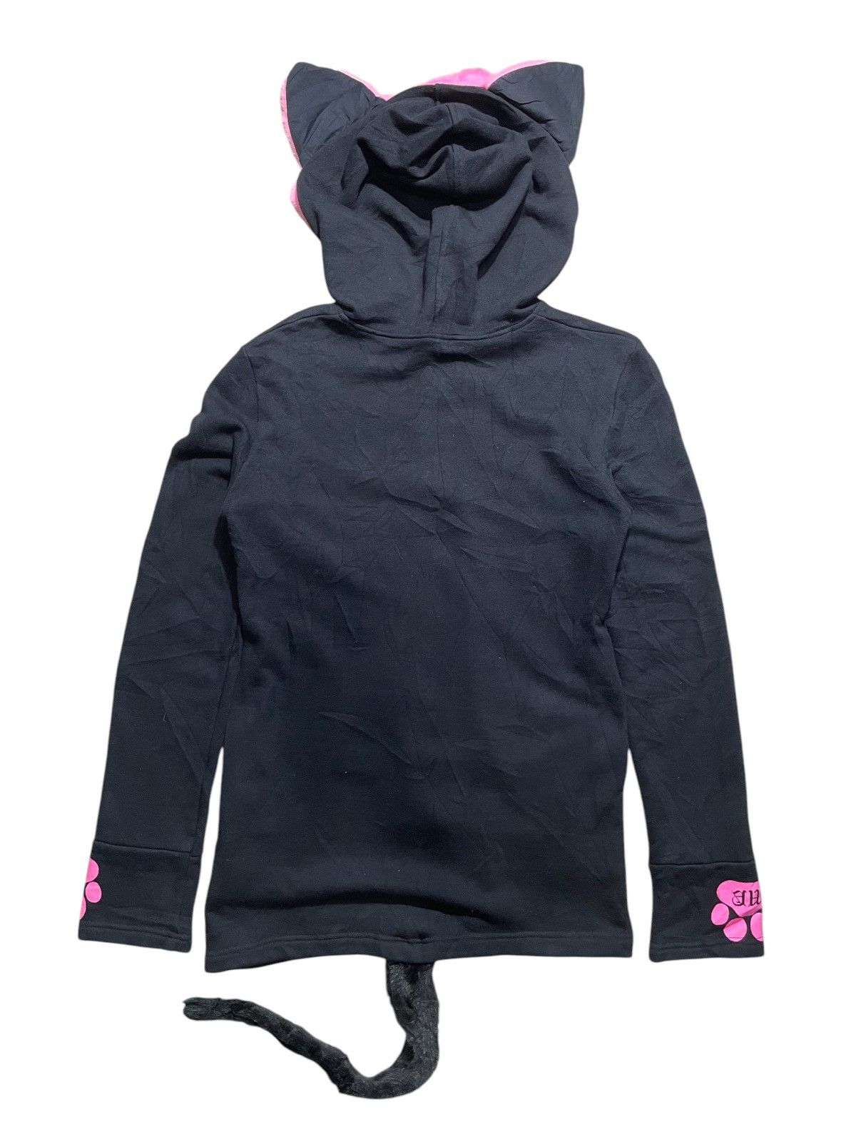 Japanese Brand × Vintage Maxicimam Ear Cat Faux Fur Zipp Hoodie Size US M / EU 48-50 / 2 - 2 Thumbnail