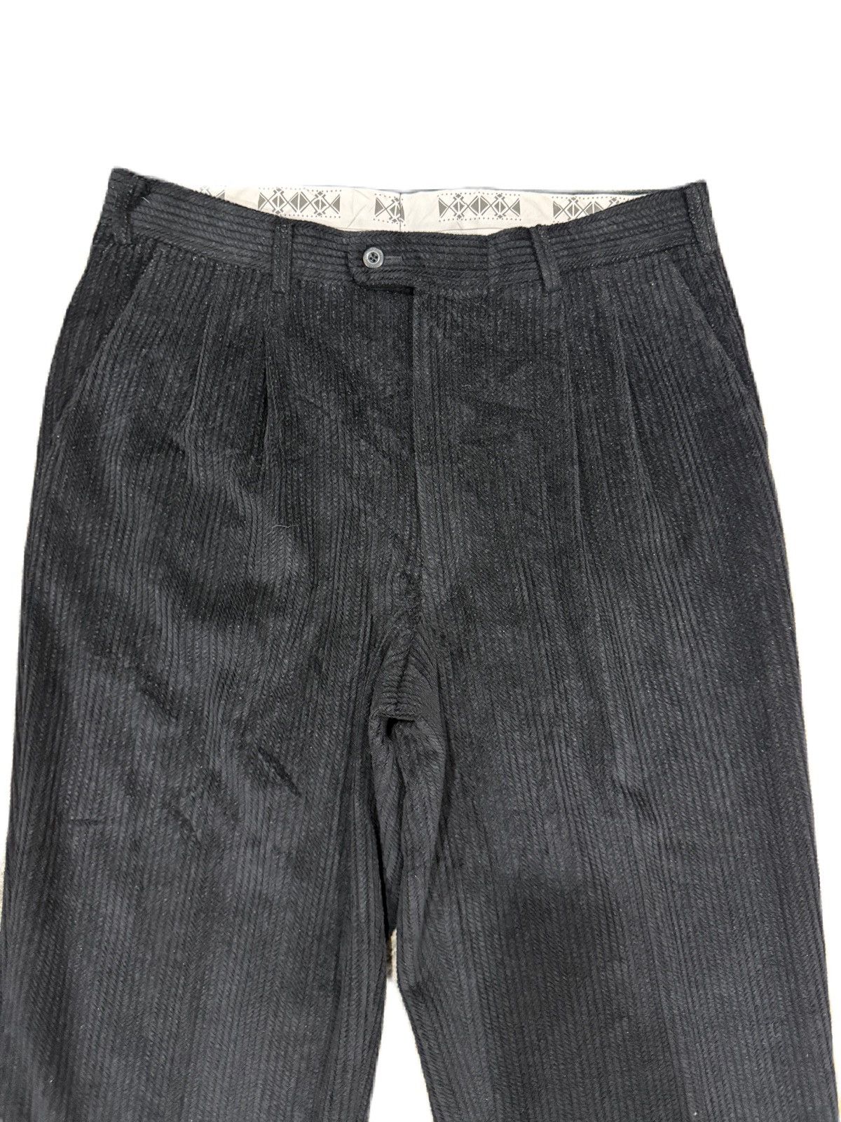 Alfred Dunhill Vintage Dunhill Sports Corduroy Pants Casual Luxury Style Size US 34 / EU 50 - 4 Thumbnail