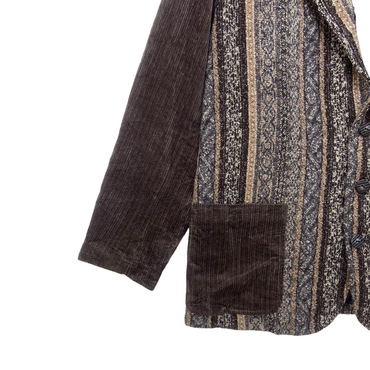 Japanese Brand Japanese Brand Ciclo D’amici Patchwork Wool+Corduroy Jacket Size US M / EU 48-50 / 2 - 6 Thumbnail