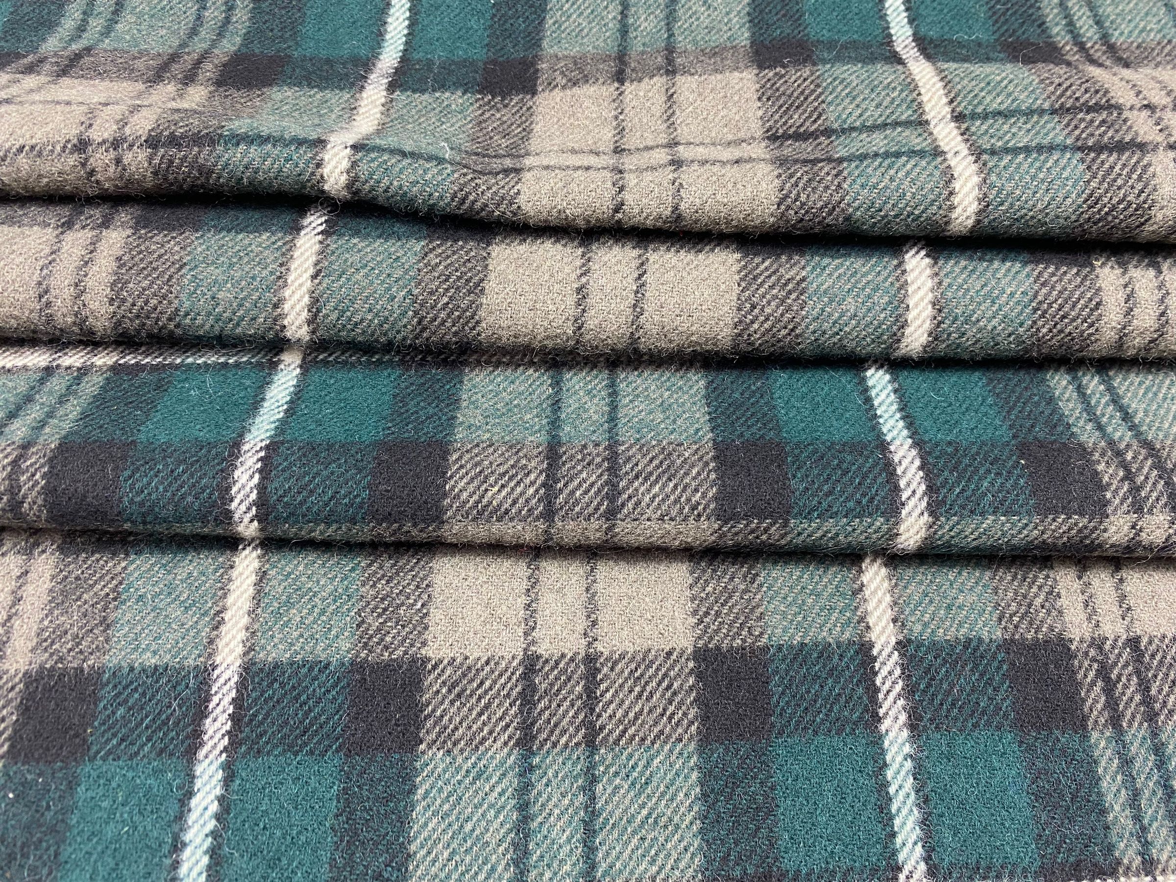 Vintage Vintage Royal Scot Checkered Wool Scarf - Made in Scotland Size ONE SIZE - 8 Thumbnail