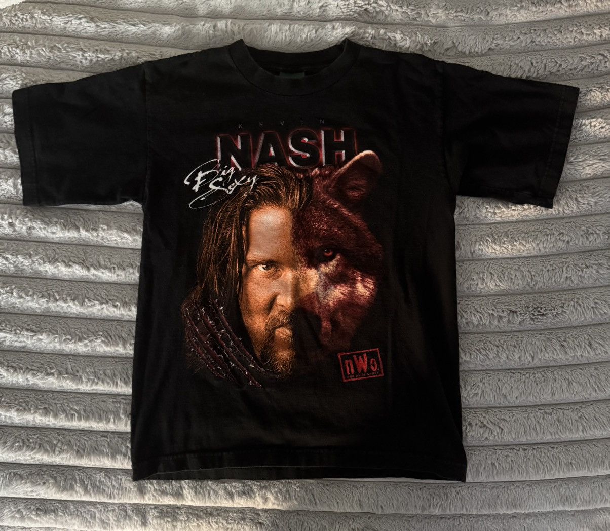 WCW/nWo 1998 outsiders big sexy kevin nash wolf pack 90s t wrestling Size US M / EU 48-50 / 2 - 20 Thumbnail
