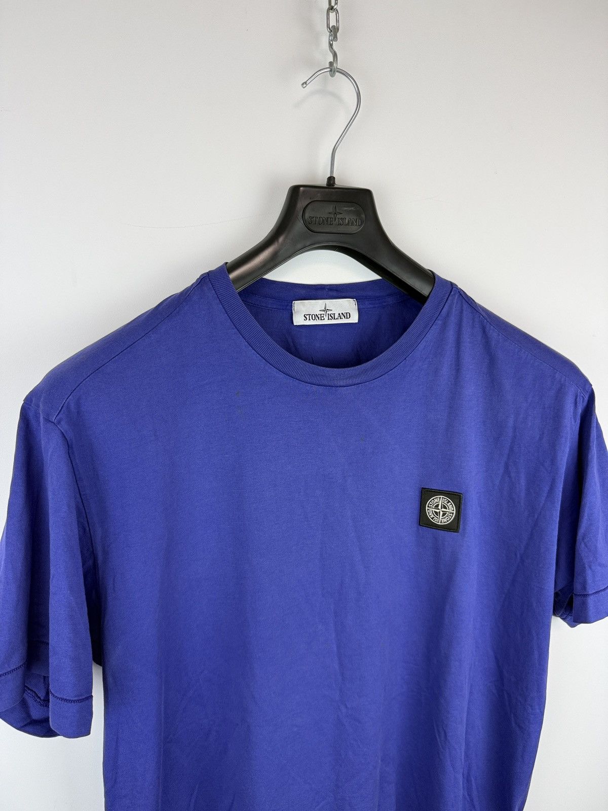 Stone Island Blue Stone Island t-shirt Size US XL / EU 56 / 4 - 3 Thumbnail
