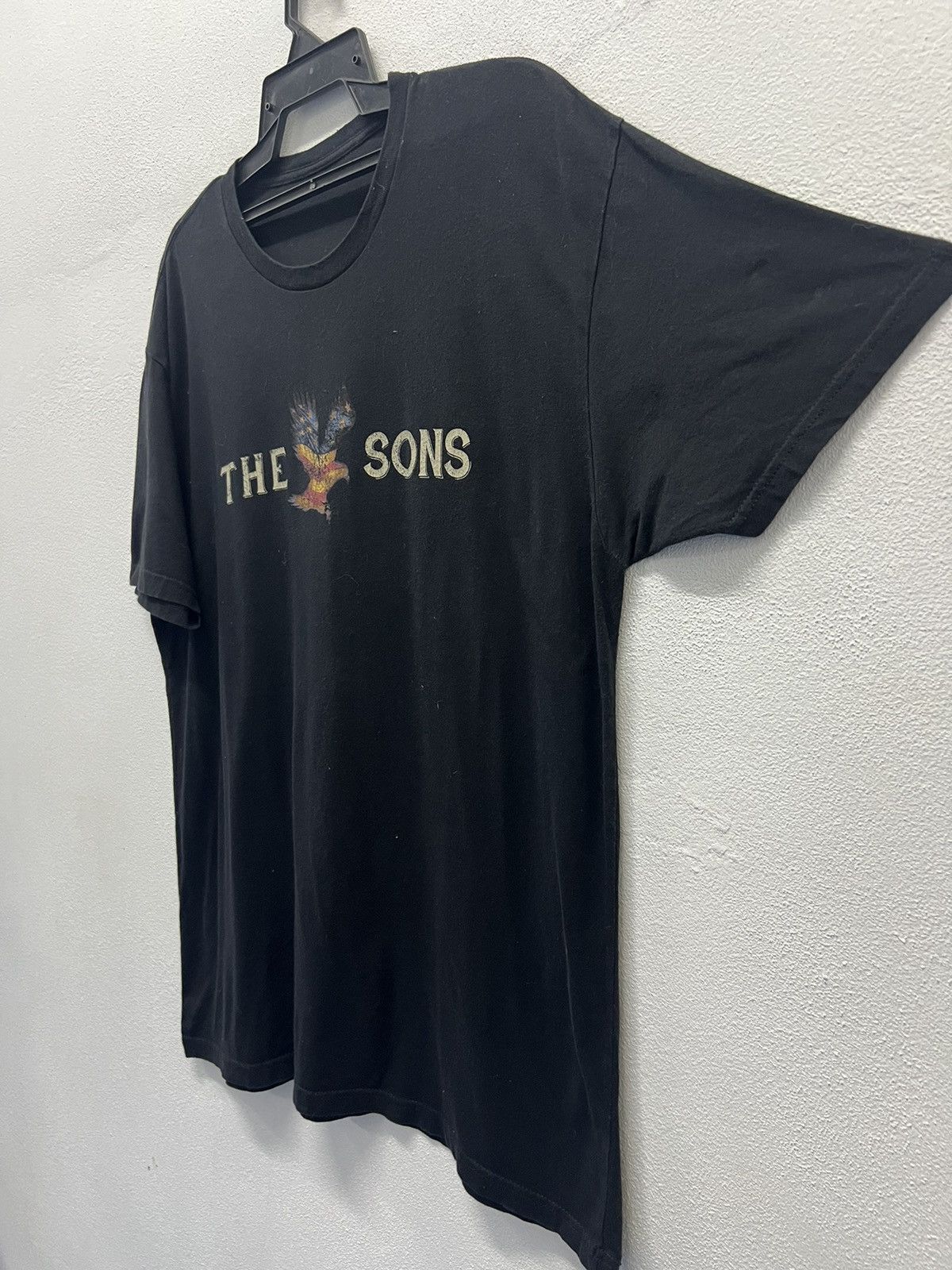 Vintage VINTAGE SONS OF THE FLAG FIGHT BURNS USA SHIRT Size US L / EU 52-54 / 3 - 5 Thumbnail