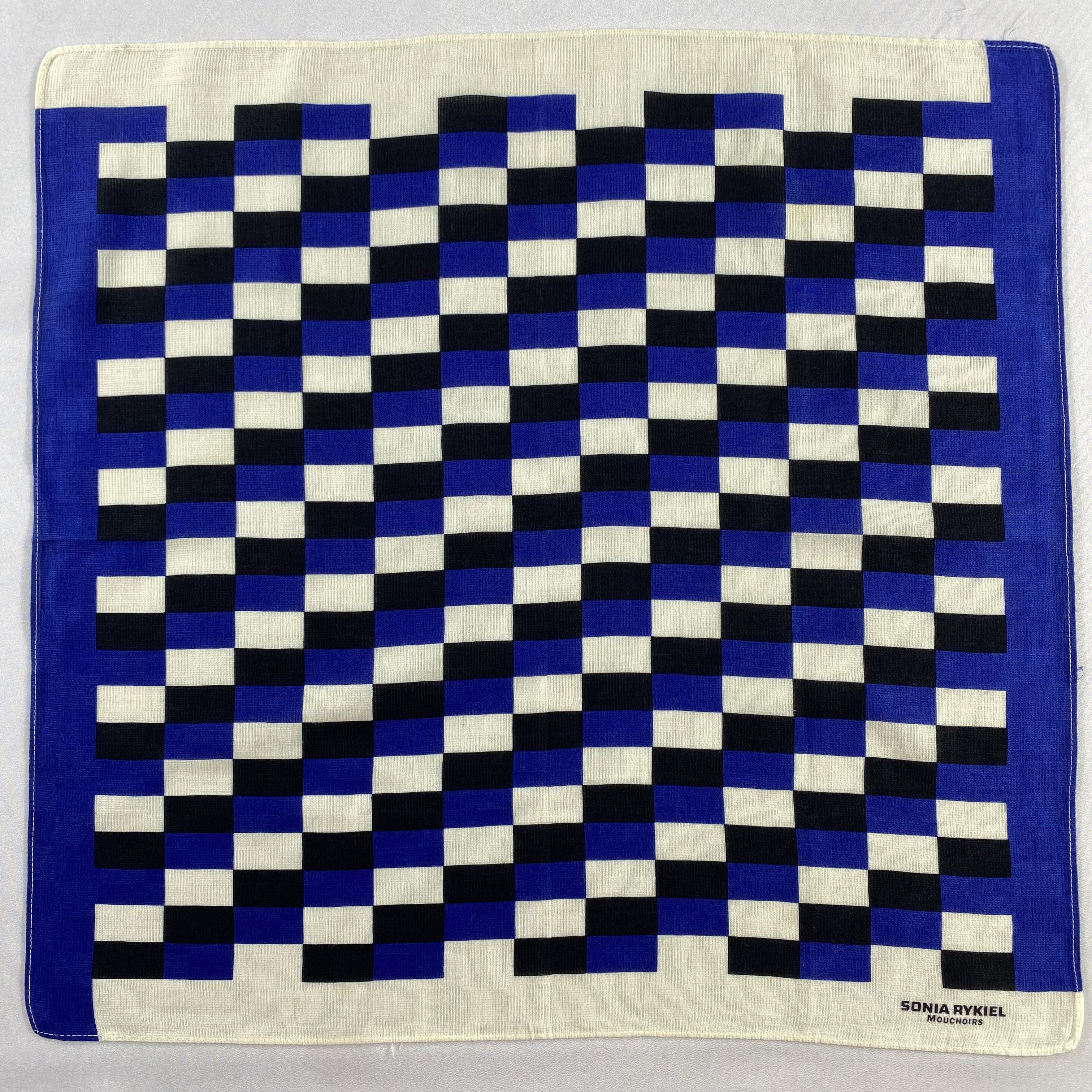 Vintage Sonia Rykiel Bandana/ Handkerchief / Neckerchief-P1521 Size ONE SIZE - 1 Thumbnail