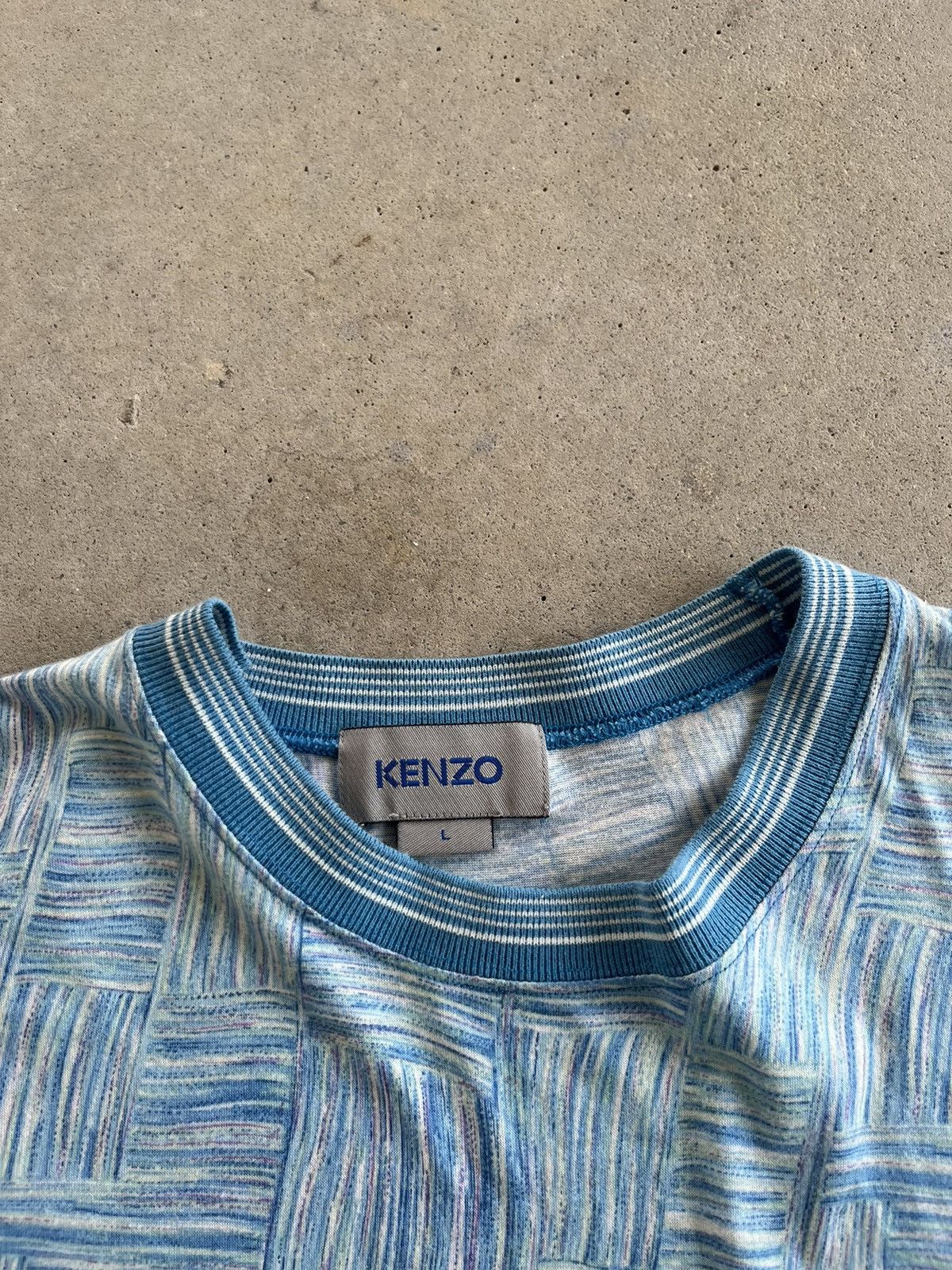 Kenzo Kenzo Abstract Pattern T-Shirt Size US L / EU 52-54 / 3 - 4 Thumbnail