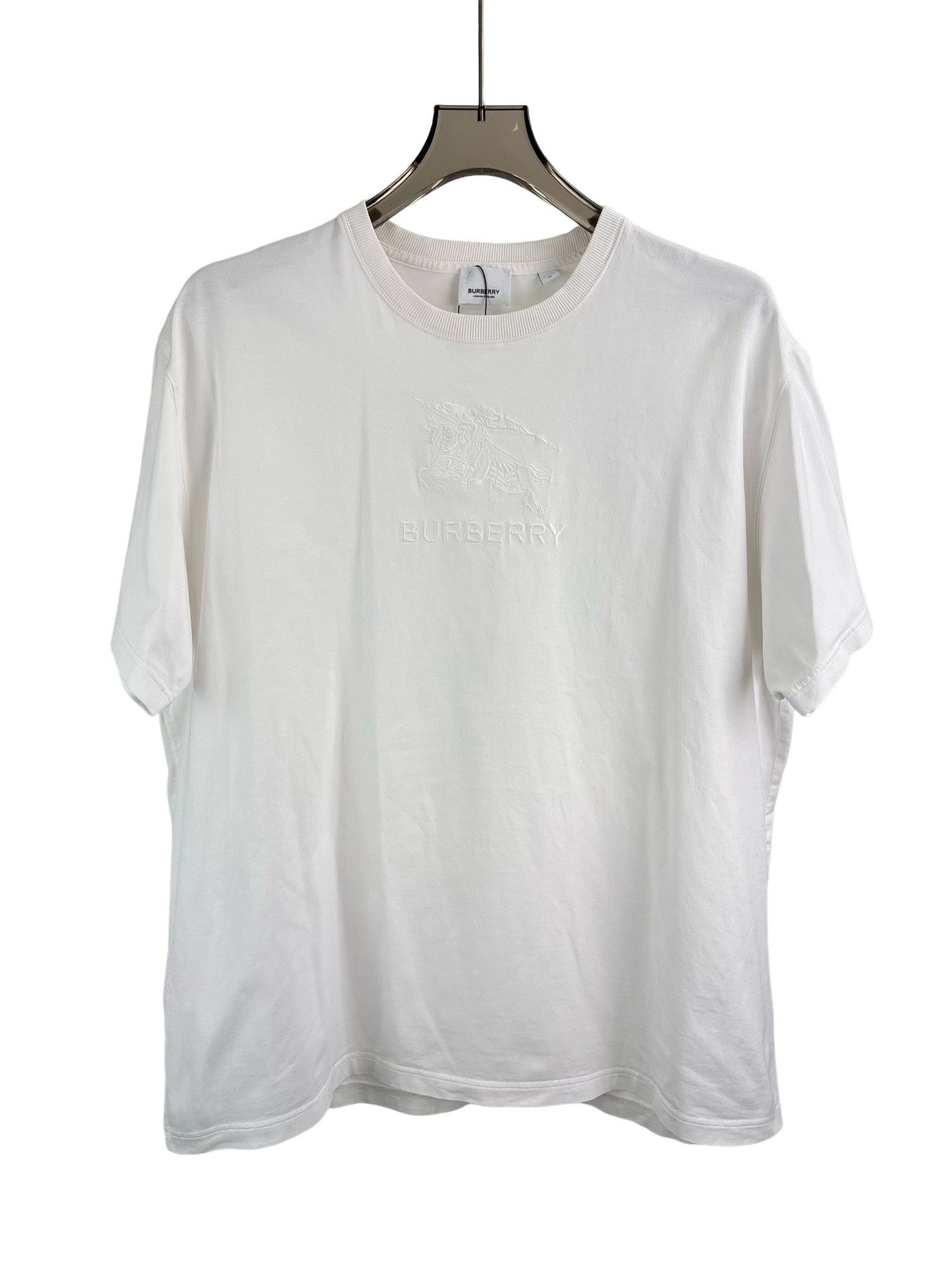 Burberry Burberry Horse Embroidery T-Shirt Size M Size US M / EU 48-50 / 2 - 1 Thumbnail
