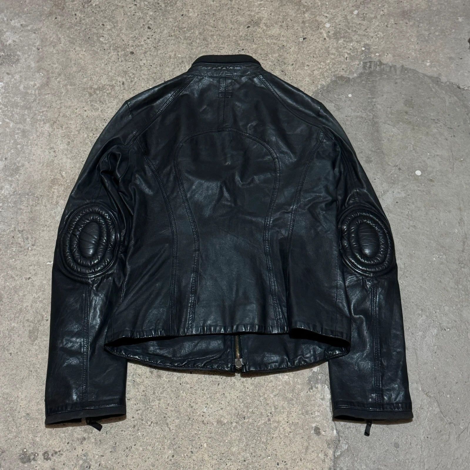 Le Grande Bleu (L.G.B.) Lgb no s-riders calf skin leather jacket Size US M / EU 48-50 / 2 - 4 Thumbnail