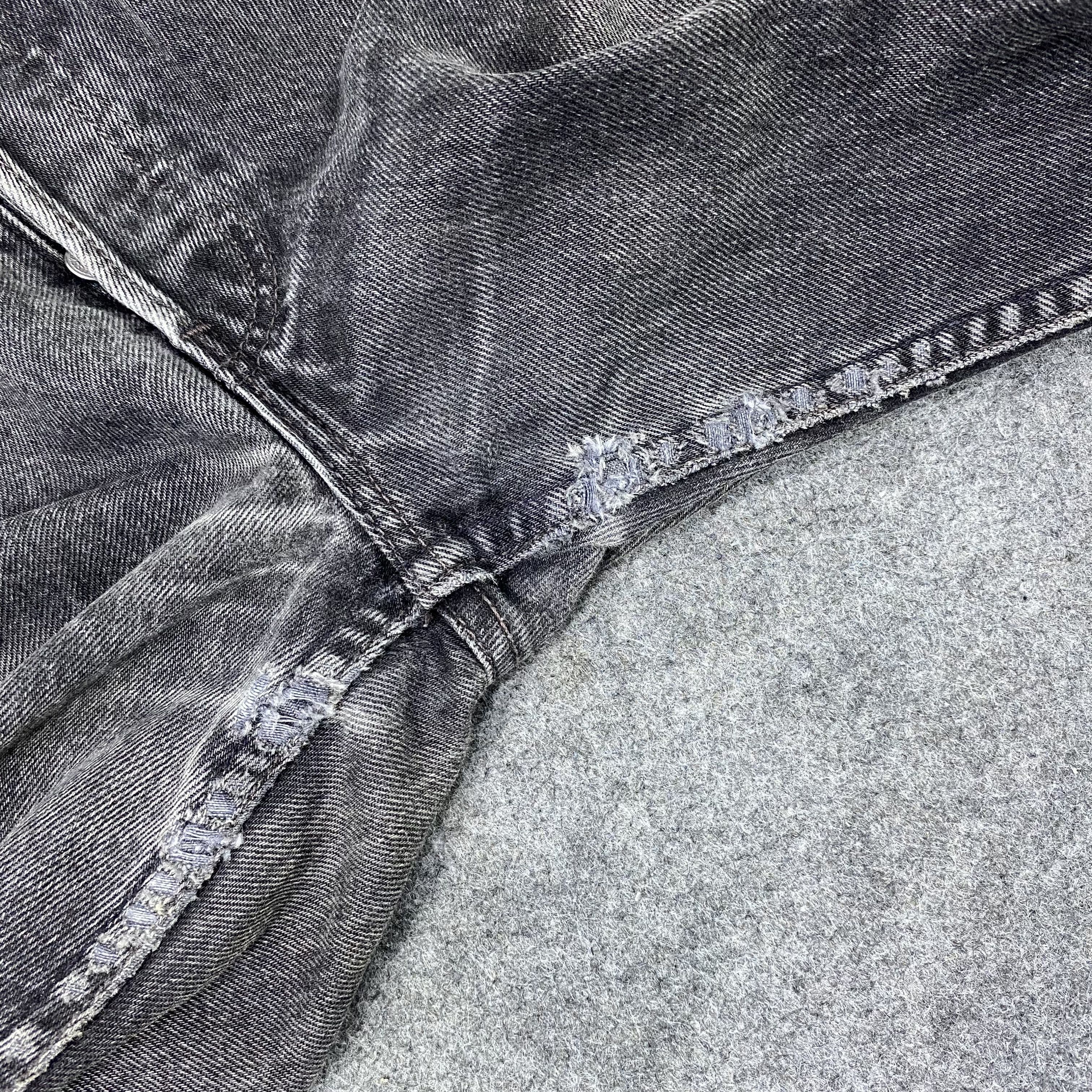 Jean × Levi's × Vintage Vintage Levi's 501 Black Wash Jeans-J1172 Size 27" / US 4 / IT 40 - 15 Thumbnail