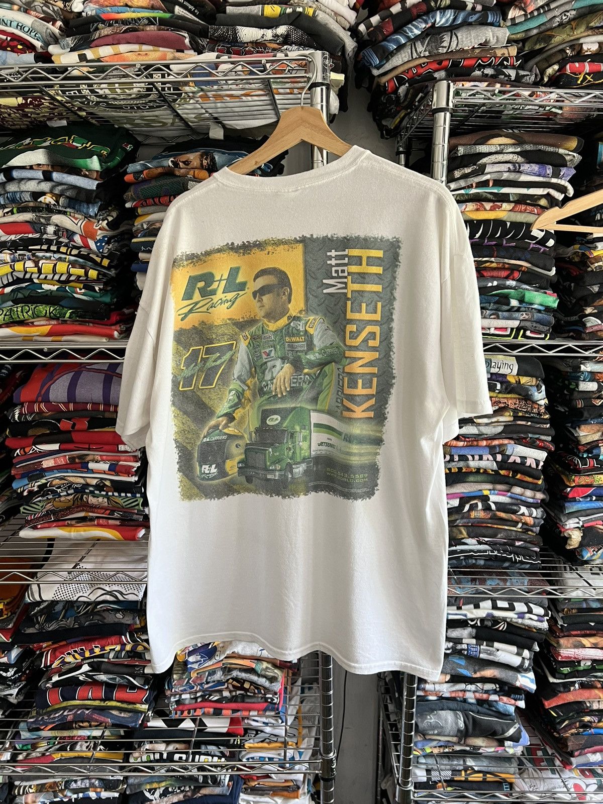 NASCAR 2008 Matt Kenseth Racing Tee Size US XL / EU 56 / 4 - 1 Thumbnail