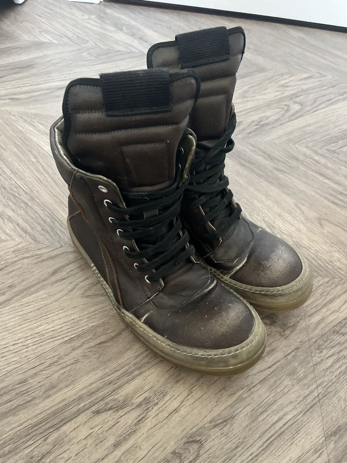 Rick Owens Geobasket Ss 19 Babel | Grailed