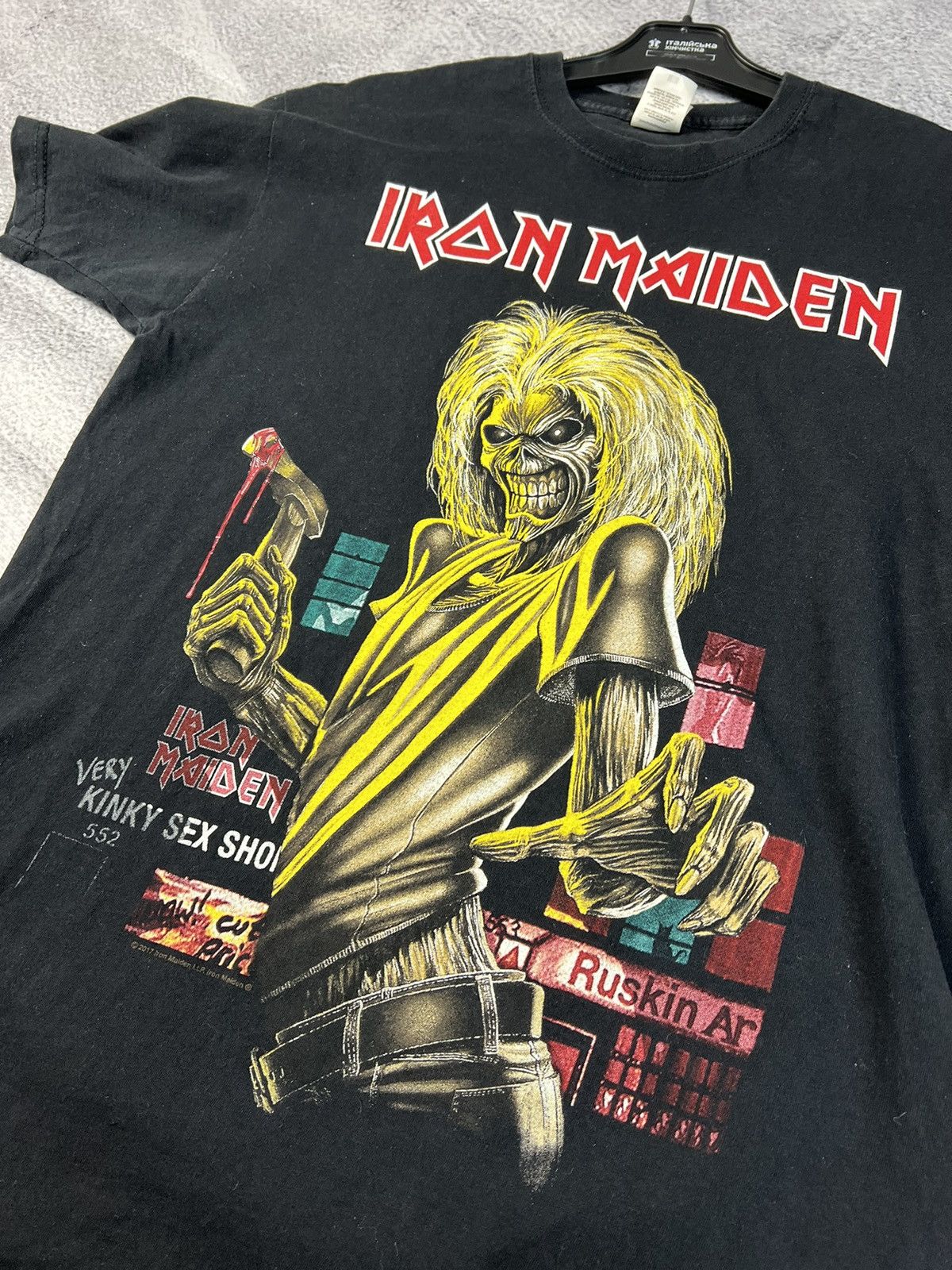 Band Tees × Iron Maiden Iron maiden 2017 rock band tour T-shirt Size US M / EU 48-50 / 2 - 5 Thumbnail