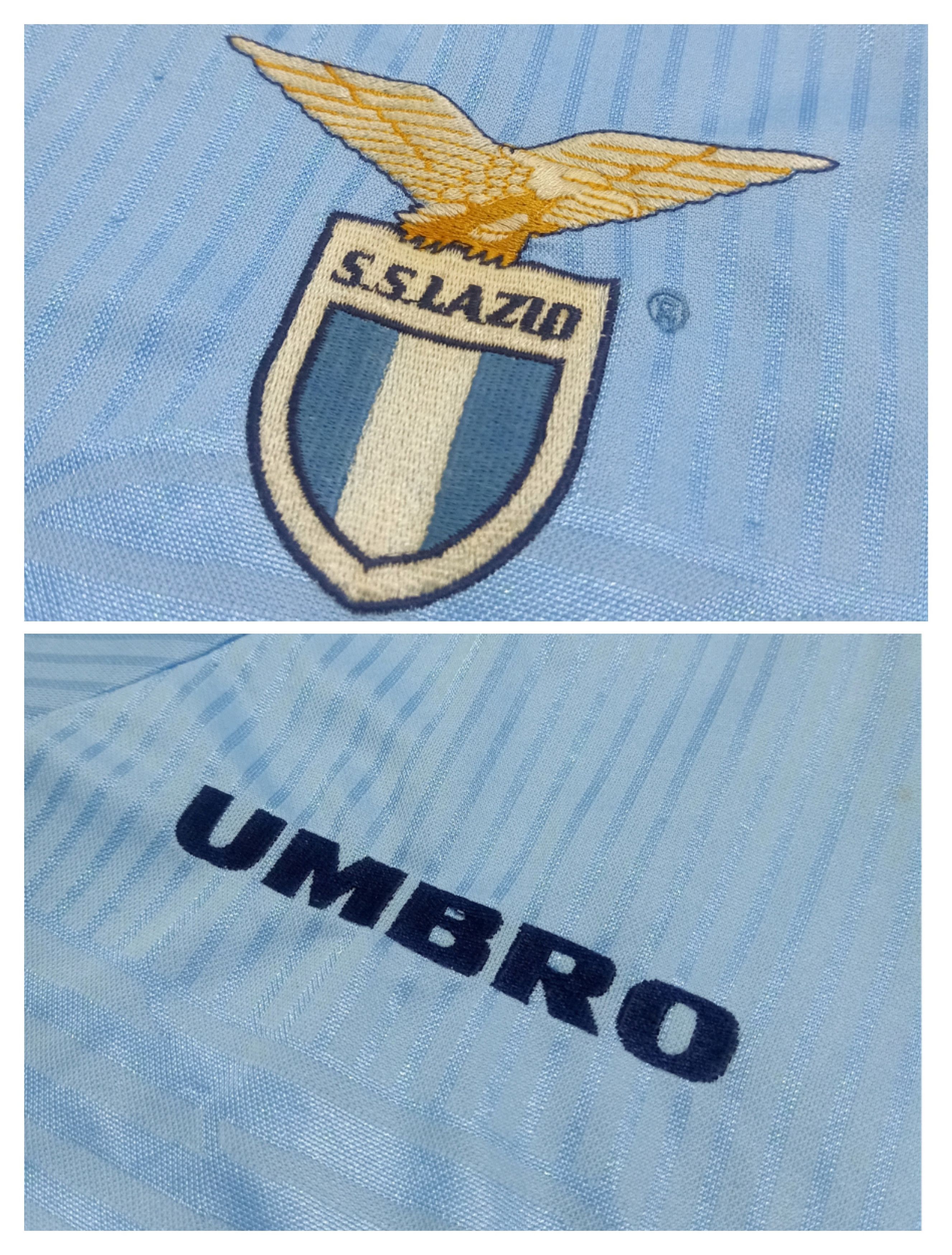 Umbro × Vintage Vintage 1997-98 SS Lazio Home Jersey Size US M / EU 48-50 / 2 - 6 Thumbnail