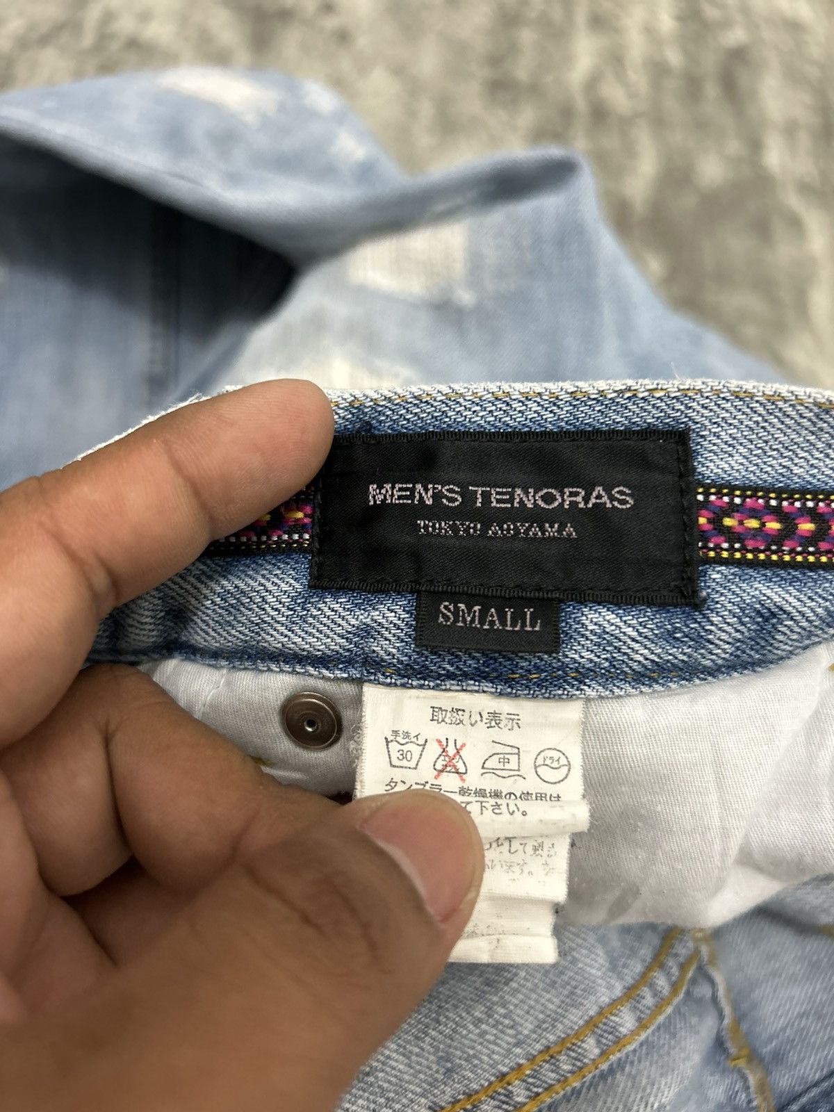 Hysteric Glamour × Japanese Brand Tokyo Aoyama Japan Distressed Jeans Size US 31 - 15 Thumbnail