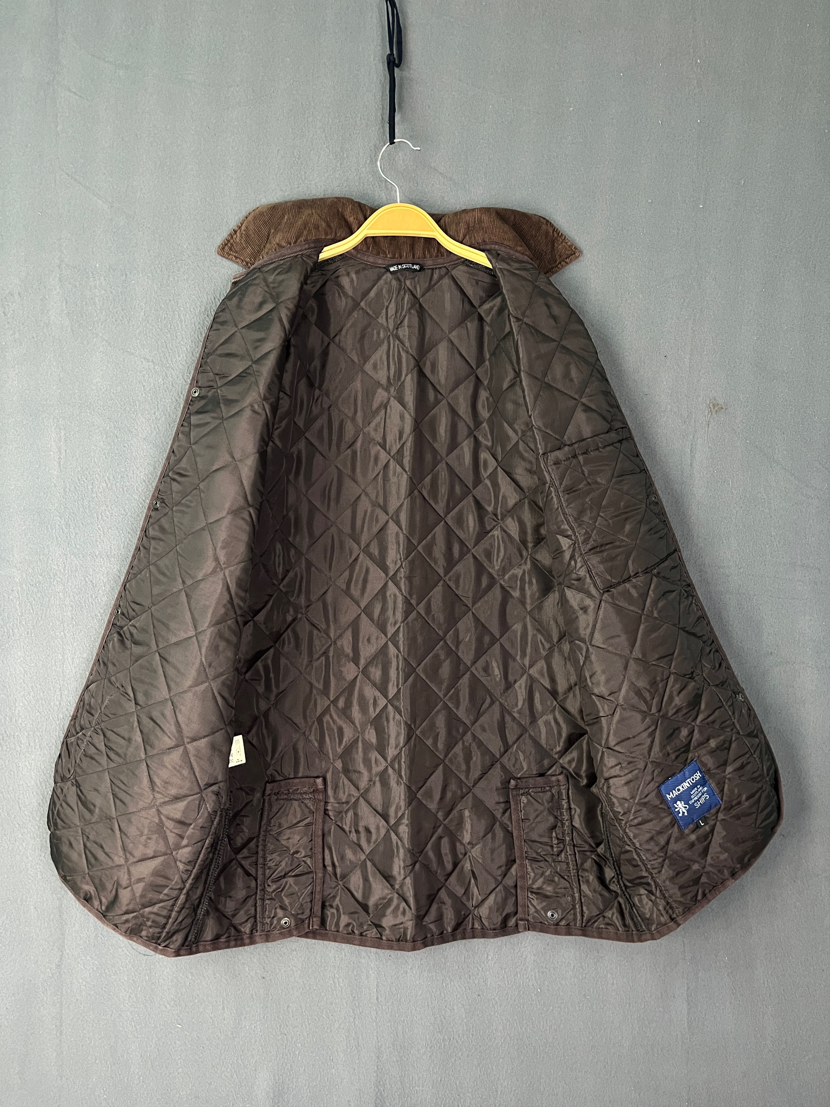 Mackintosh Mackintosh Quilted Jacket Made in Scotland For Ships Size US L / EU 52-54 / 3 - 8 Thumbnail