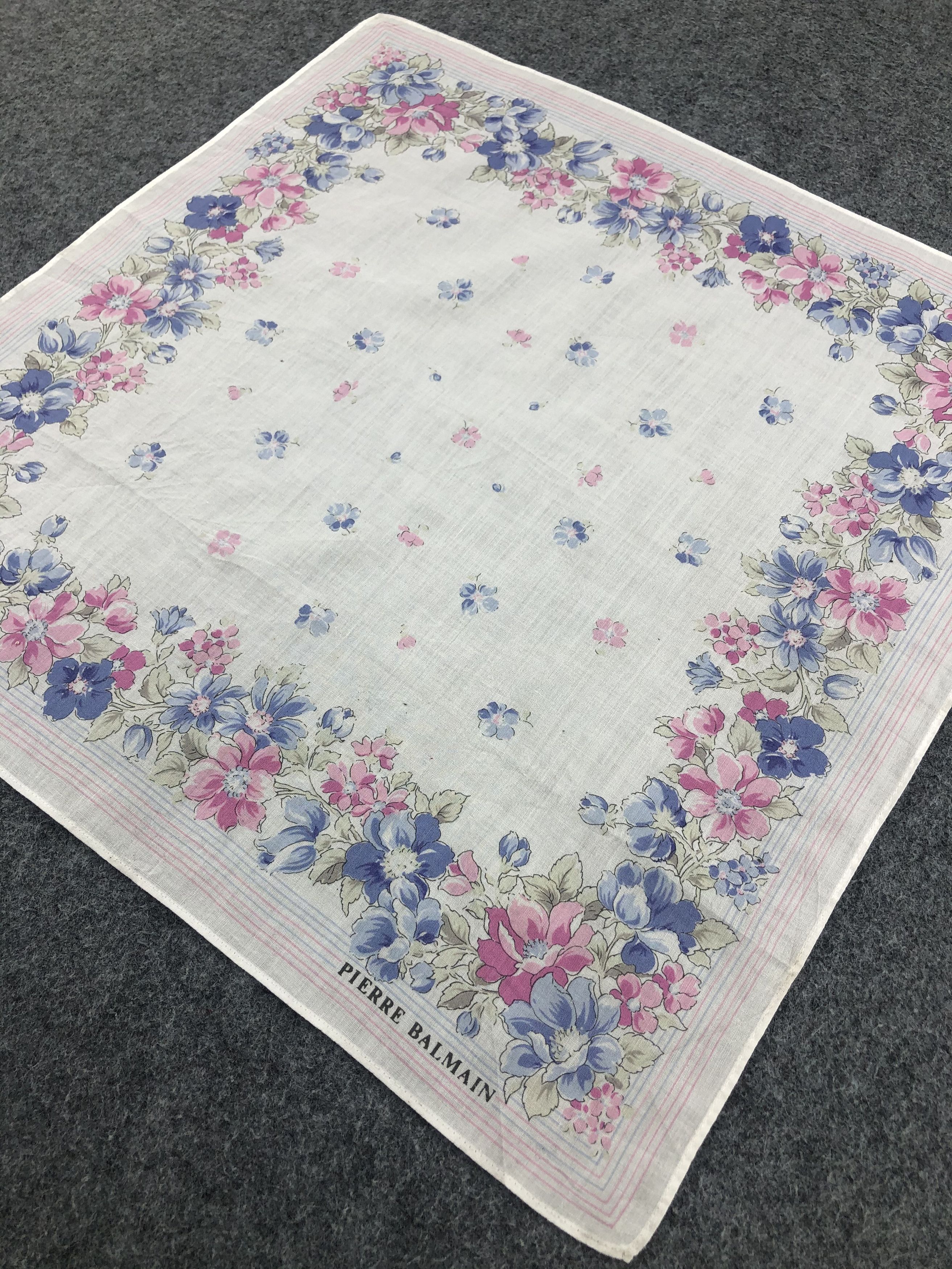 Pierre Balmain × Vintage Pierre Balmain Handkerchief / Bandana / Neckerchief Size ONE SIZE - 4 Thumbnail