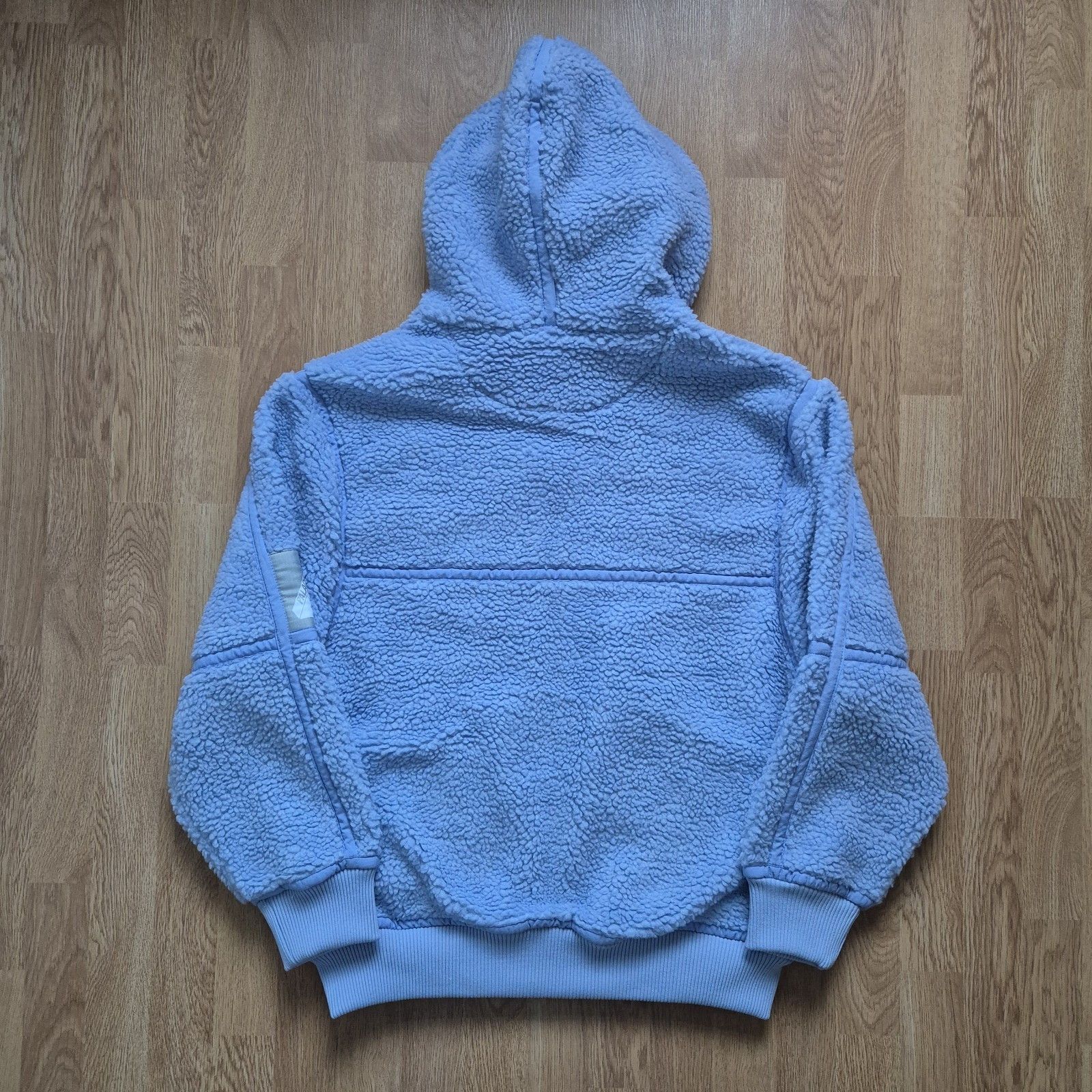 Palace Palace Sherpa Hooded Jacket Light Blue Medium Brand New FW22 Size US M / EU 48-50 / 2 - 3 Thumbnail