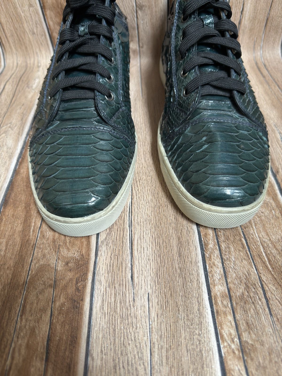 Christian Louboutin 🕷️🔋Louis python sneaker Size US 13 / EU 46 - 4 Thumbnail