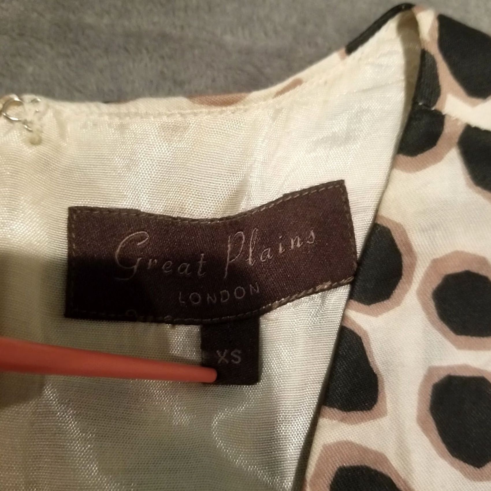 Vintage VINTAGE Great Plains London V-Neck Animal Print Pleated Sheath Dress Cap Sleeve XS Size XS / US 0-2 / IT 36-38 - 5 Thumbnail