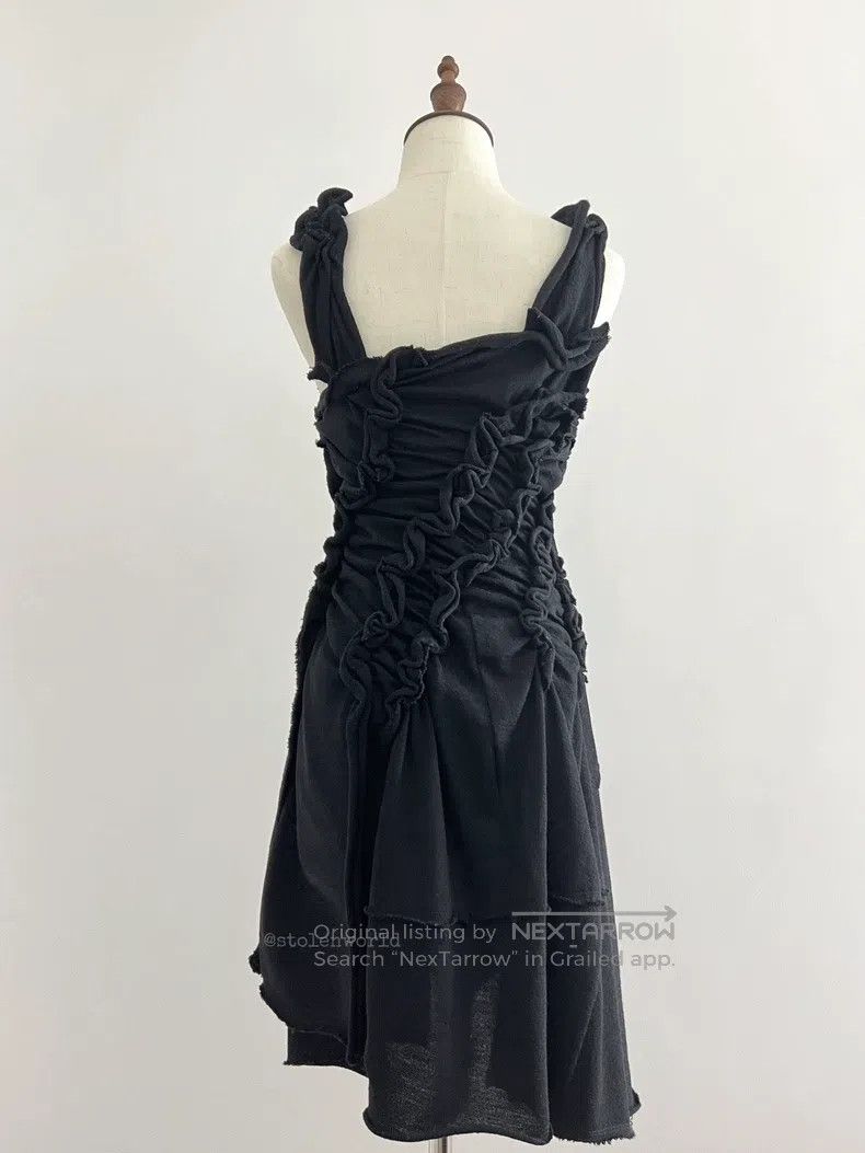 Comme des Garcons Comme Des Garcons Irregular pleated wool dress Size XS / US 0-2 / IT 36-38 - 4 Thumbnail