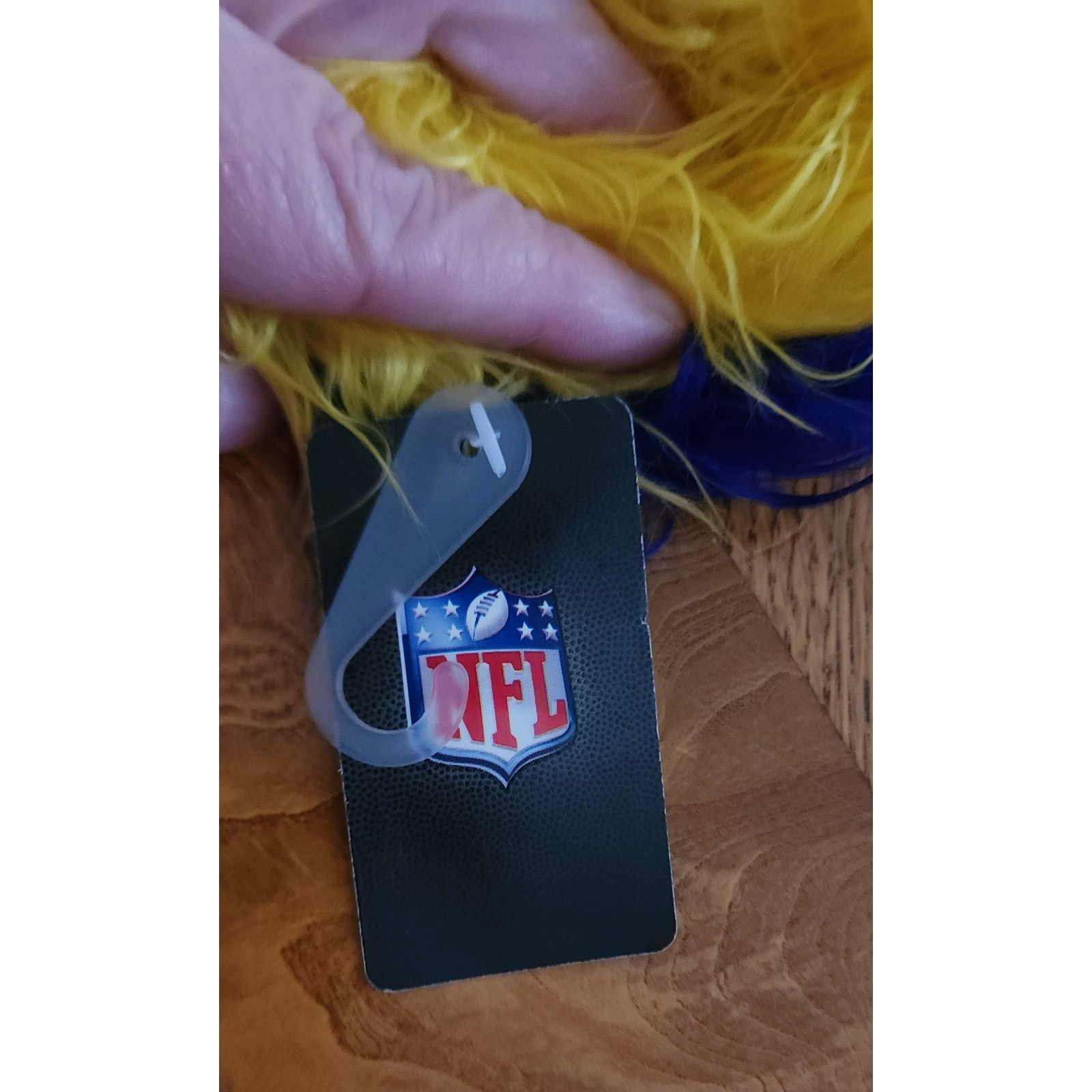 Other Vikings NFL team furry beanie gold purple Size ONE SIZE - 4 Thumbnail