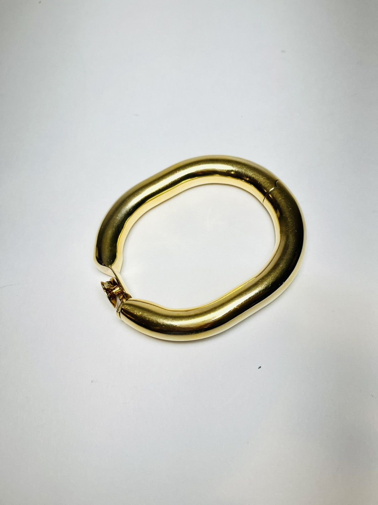 Bottega Veneta Bottega Veneta Oval 18K Gold Over Sterling Silver Bracelet Size ONE SIZE - 2 Thumbnail