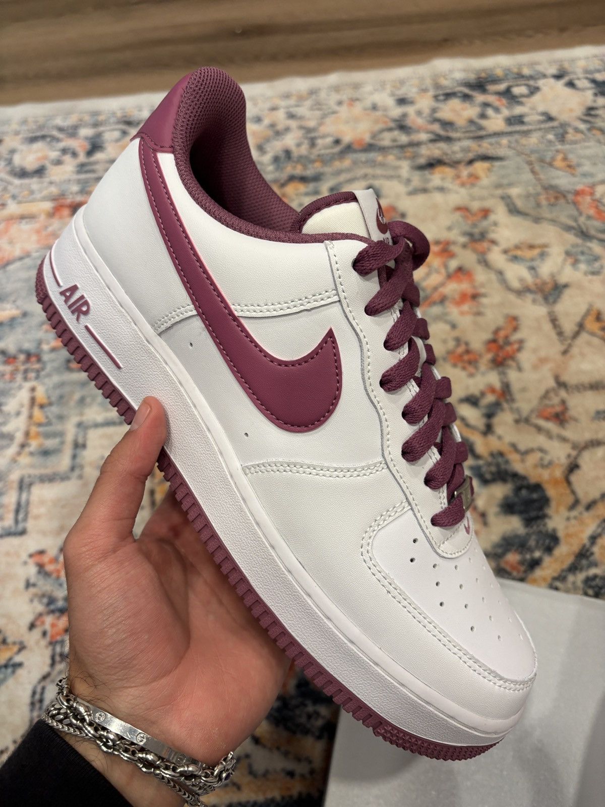 Nike Nike Air Force 1 ‘07 Light Bordeaux Size US 9.5 / EU 42-43 - 2 Thumbnail