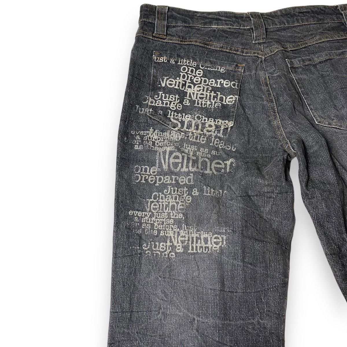 Beauty Beast × If Six Was Nine × Japanese Brand Japanese brand wording lightning design flare jeans Size US 30 / EU 46 - 5 Thumbnail