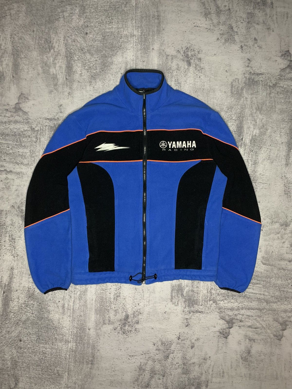 Vintage × Yamaha Vintage Yamaha Fleece Zip Hoodie Y2K USA Size US L / EU 52-54 / 3 - 1 Thumbnail